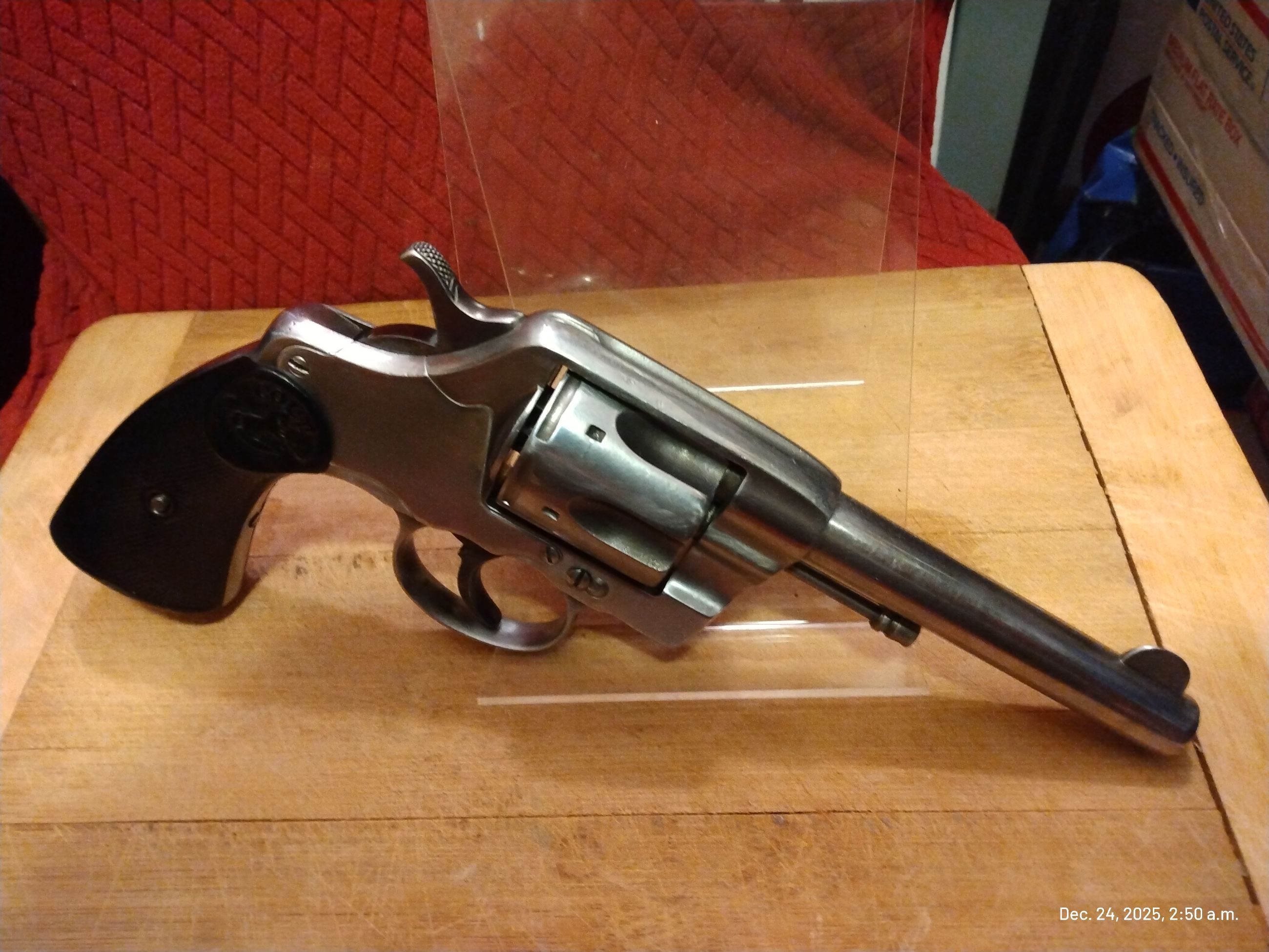 Colt M1892 New Army DA "swing out cylinder" Antique status Revolver .41 LC Antique $5200 - 6 - 1766618309861_IMG_20251224_025027595