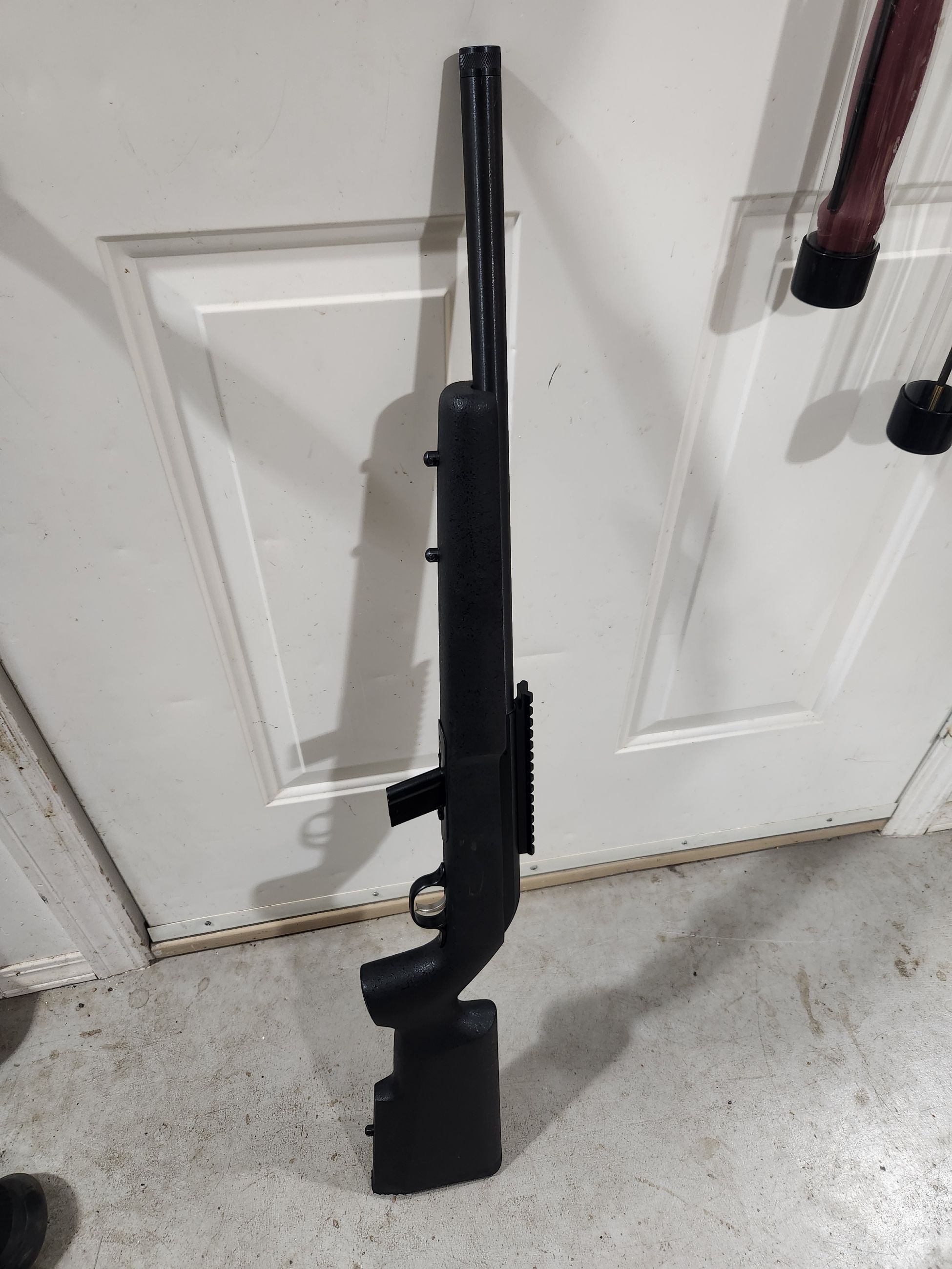 Photo of Savage 64 Target, heavy barrel, Boyds stock.