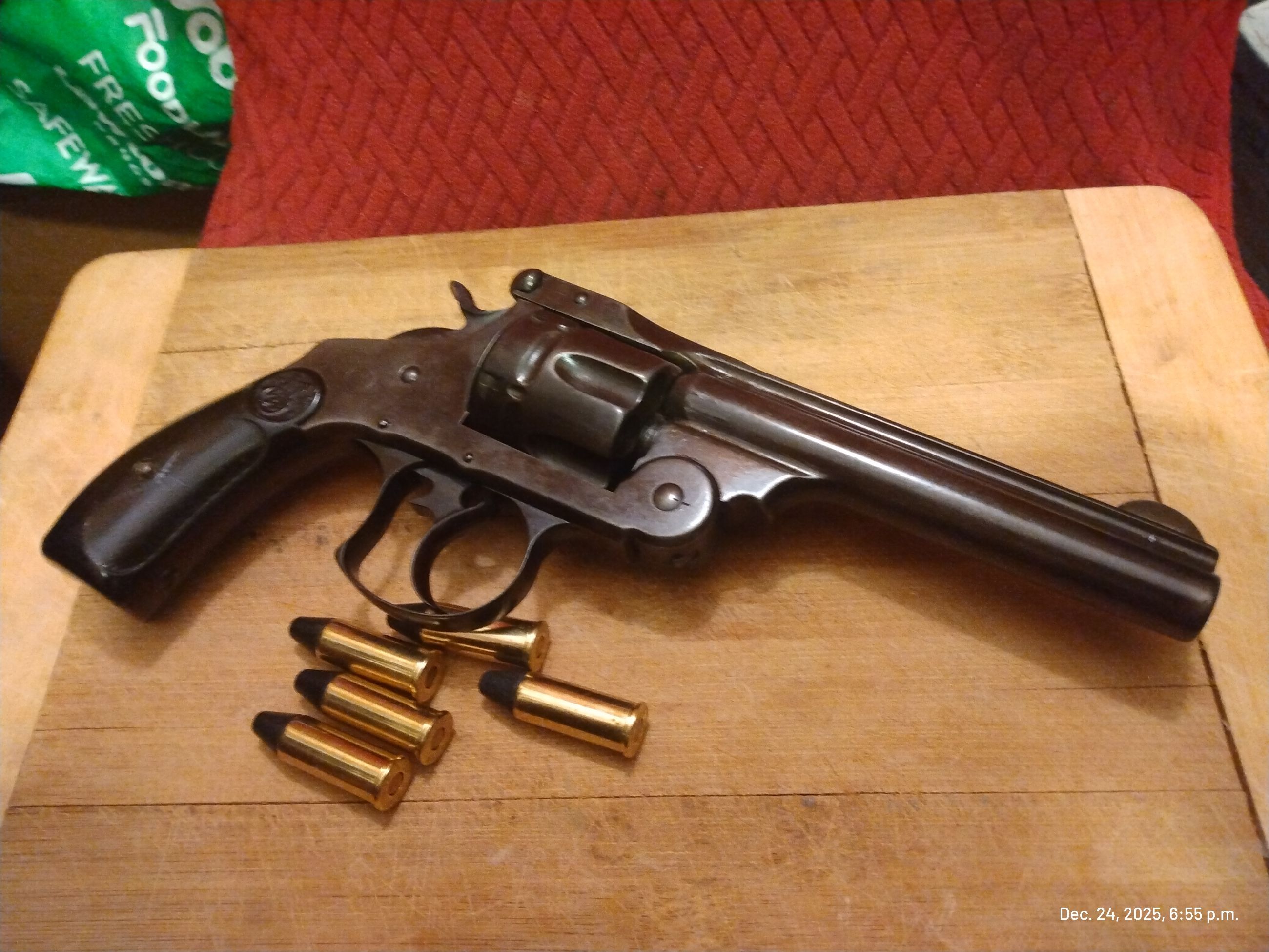 Smith & Wesson New Model No. 3 in .44 Special / Russian Open top. Antique $4800 - 2 - 1766622795786_IMG_20251224_185515353