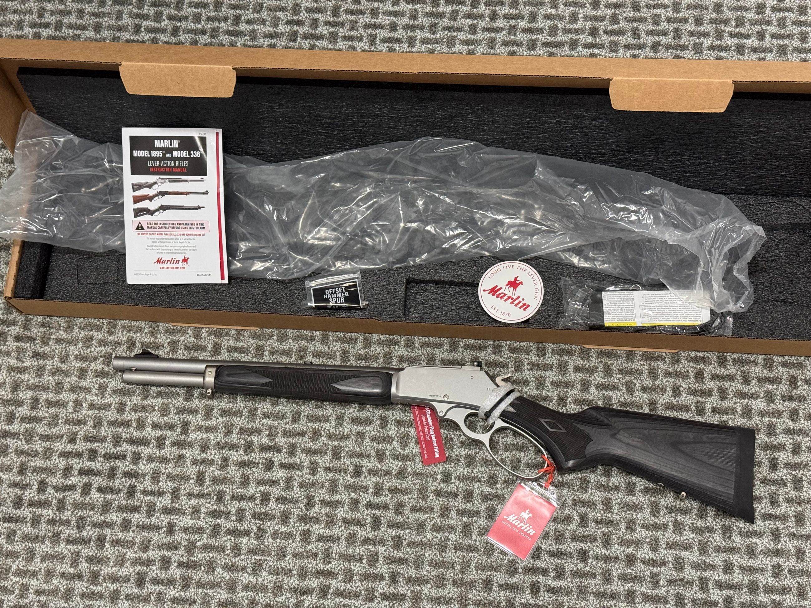 BNIB Ruger Marlin 1895 Trapper SBL 45-70 - 1 - 1766635235363_IMG_6610 2