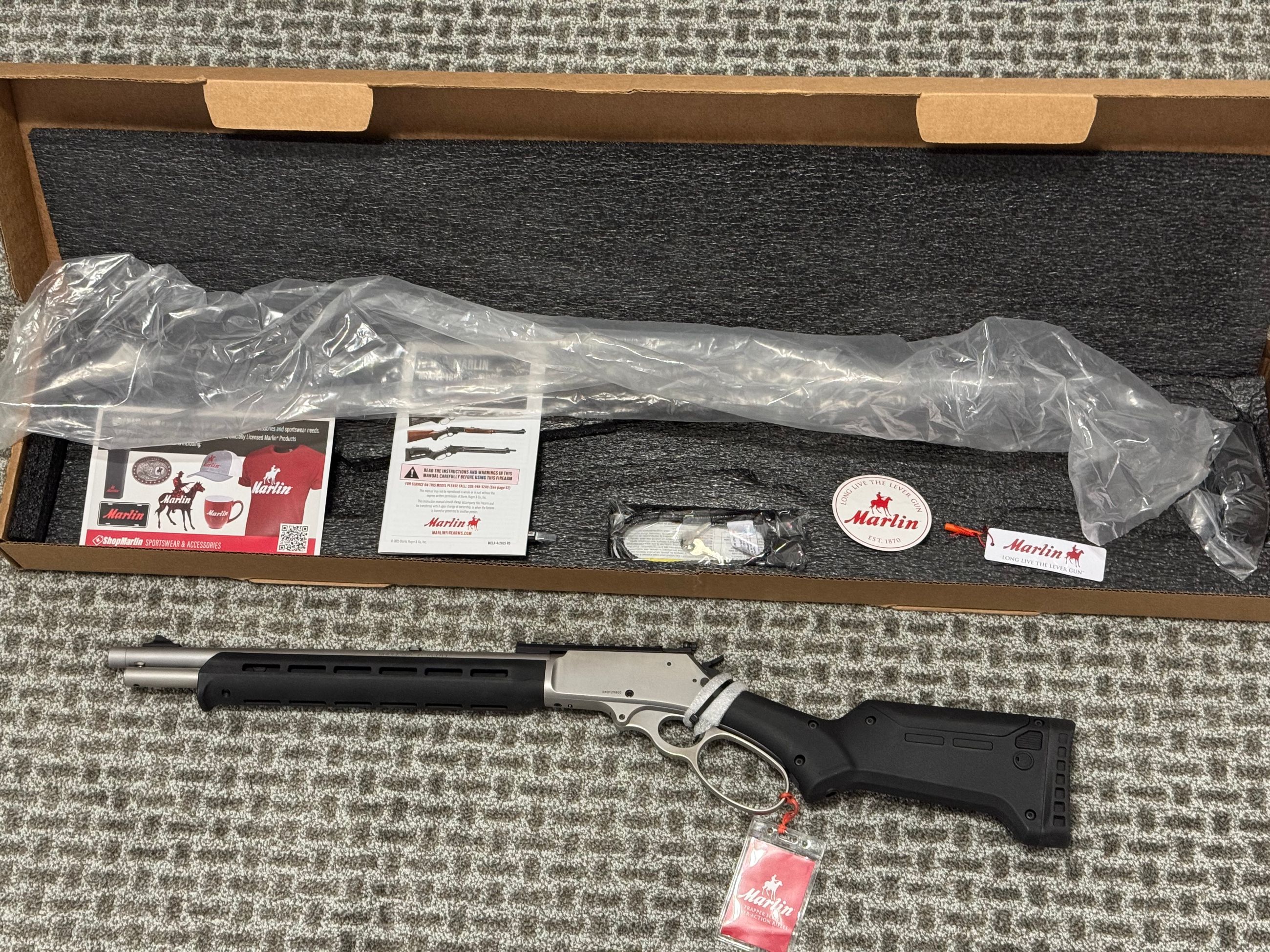 Photo of BNIB Ruger Marlin Trapper 1895 Magpul 45-70