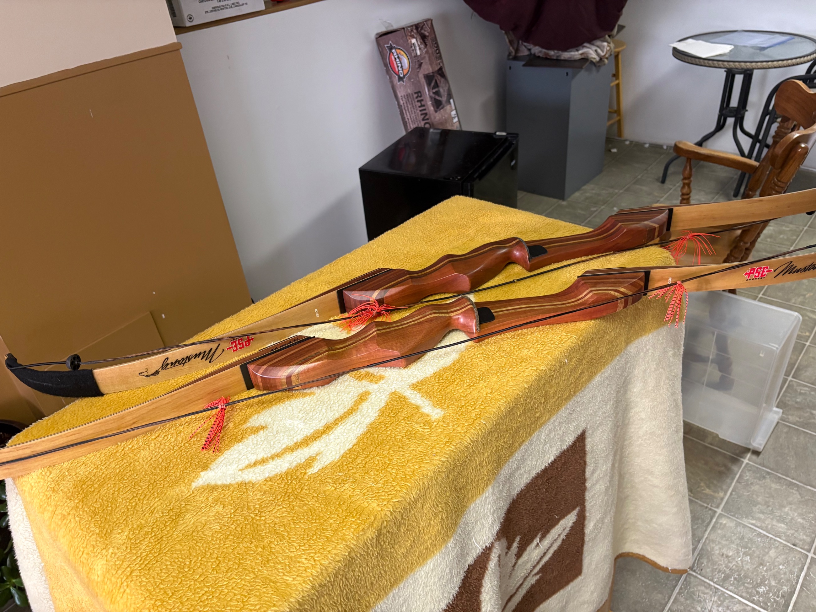 Photo of PSE. Mustang Bows Recurve 50# 60”