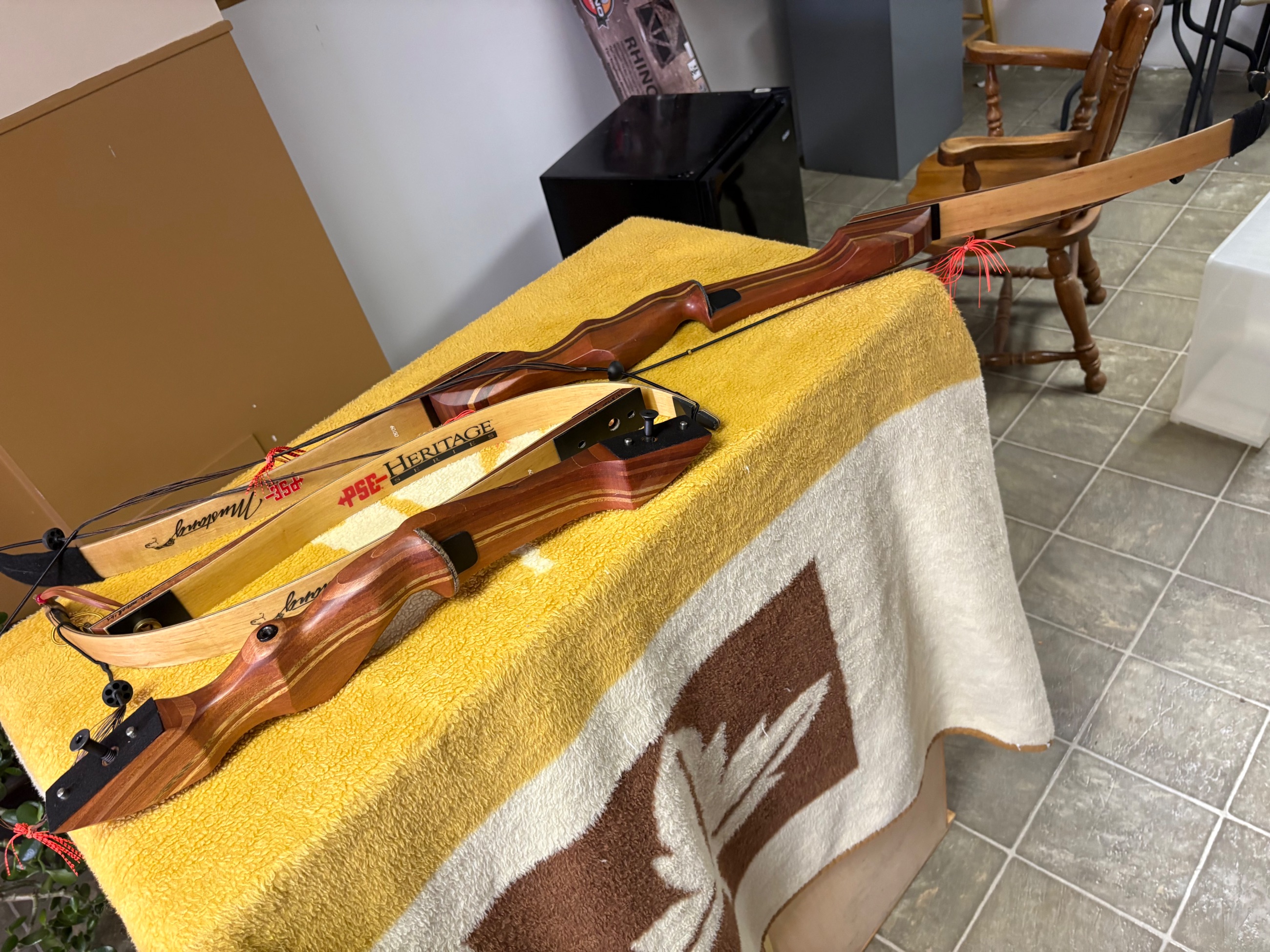 Photo of PSE. Mustang Bows Recurve 50# 60”