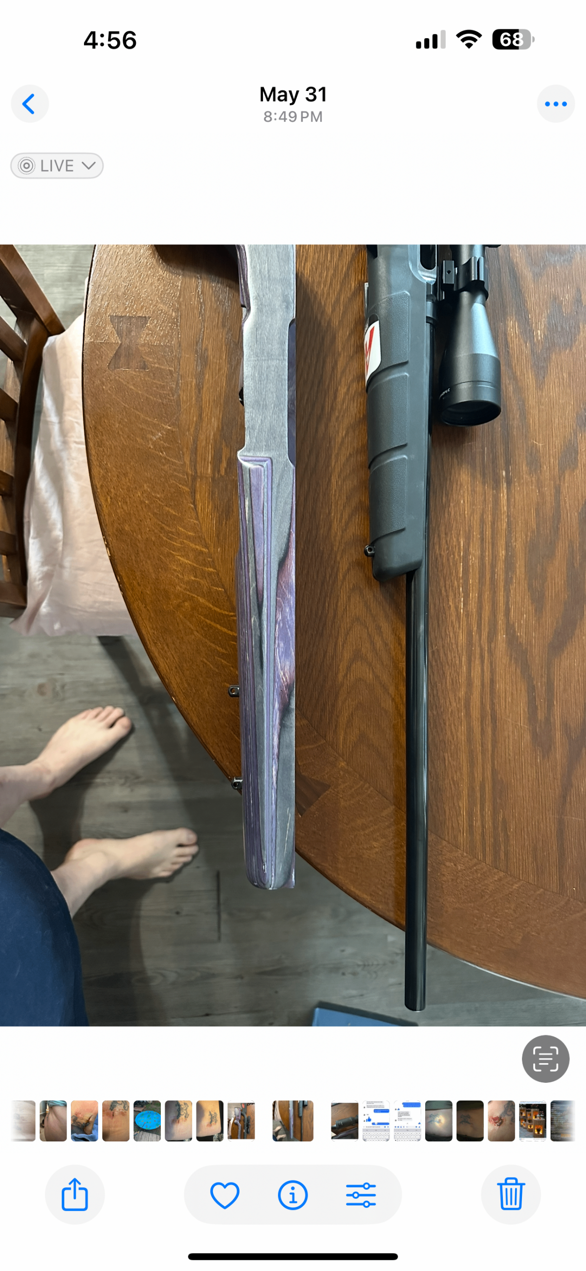 Photo of Savage A17 17hmr semi with extra Boyd’s stock