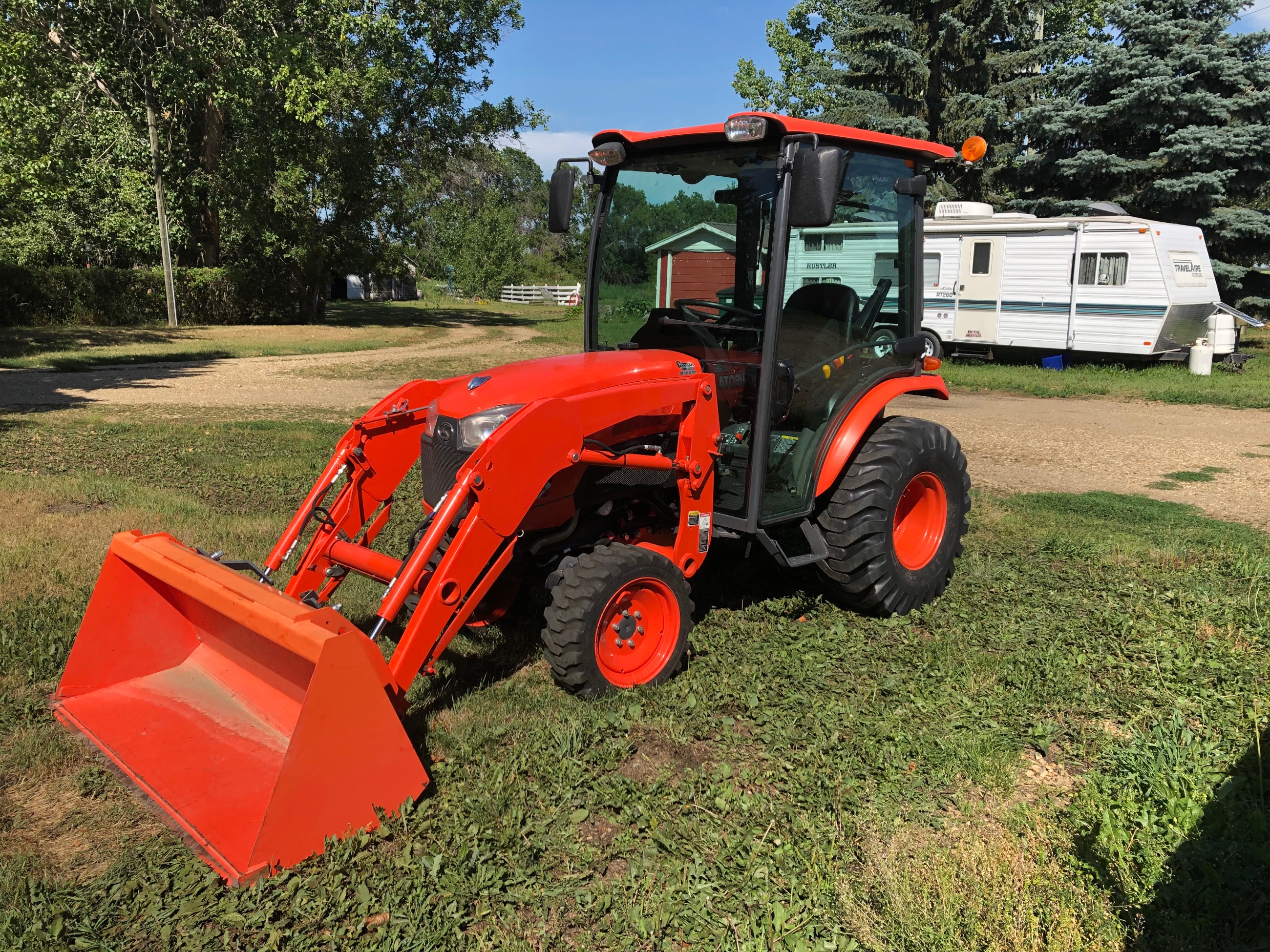 Photo of Compact tractor snow removal 