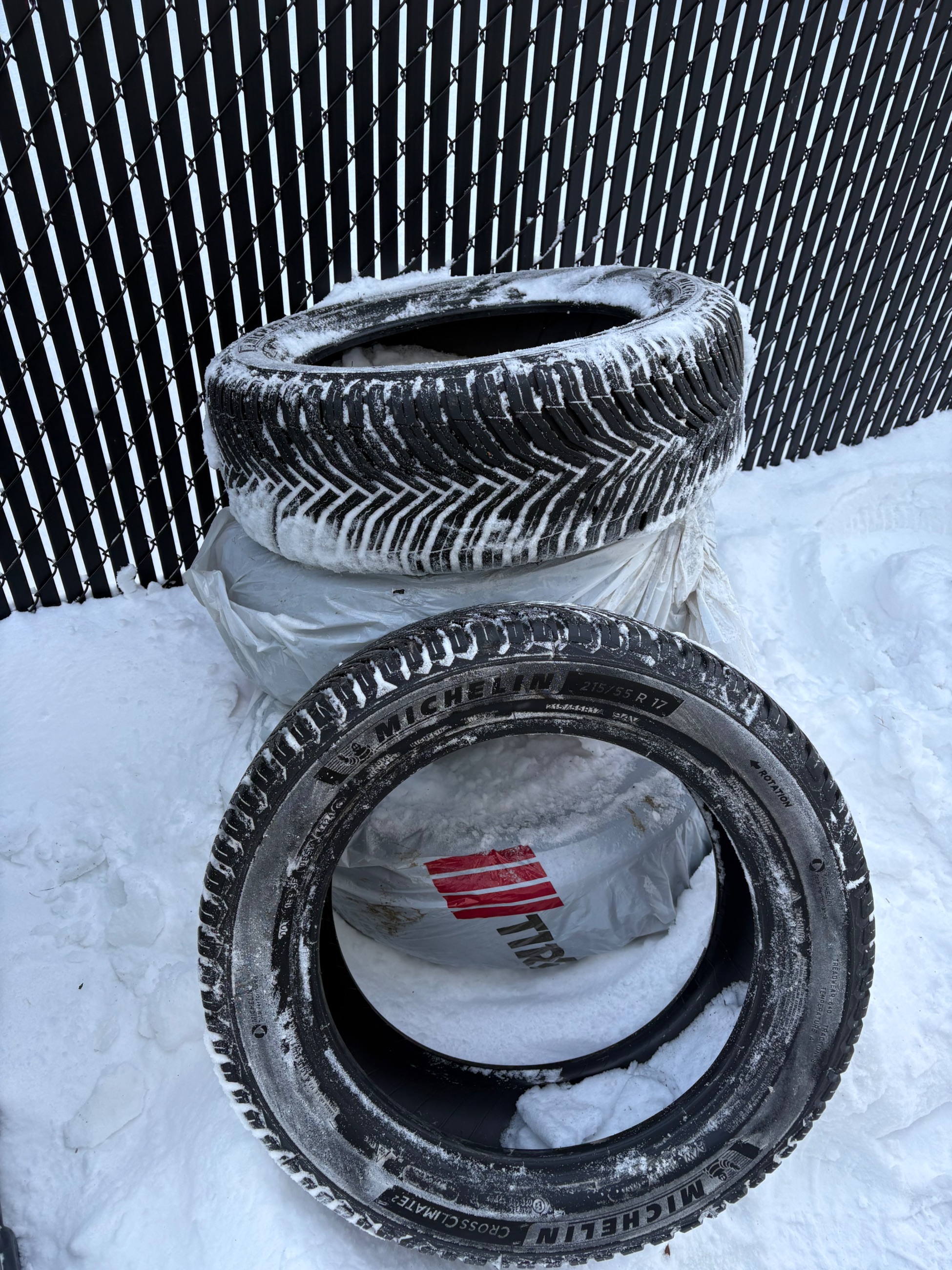 Photo of Michelin cross climate All Weather Tires 215/55 R17