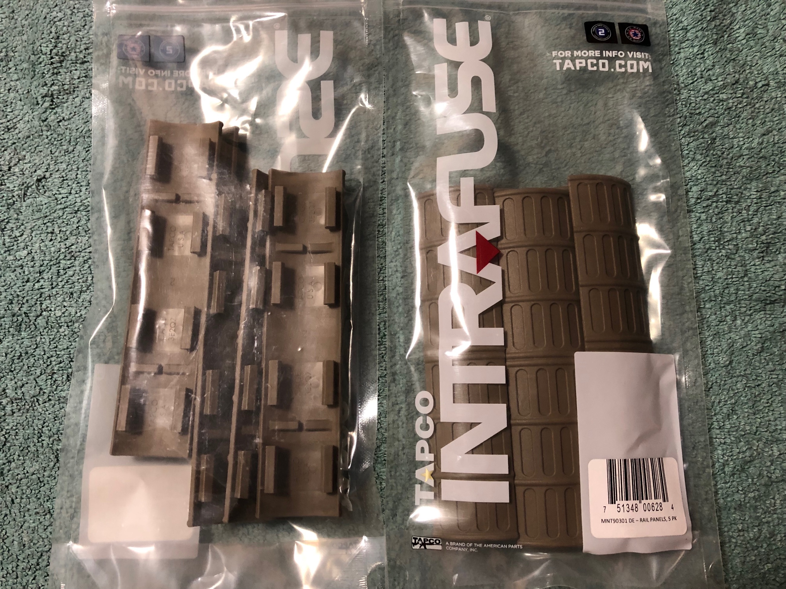 Photo of [BNIB]  Rail Cover Panels FDE 5x Pack by TAPCO
