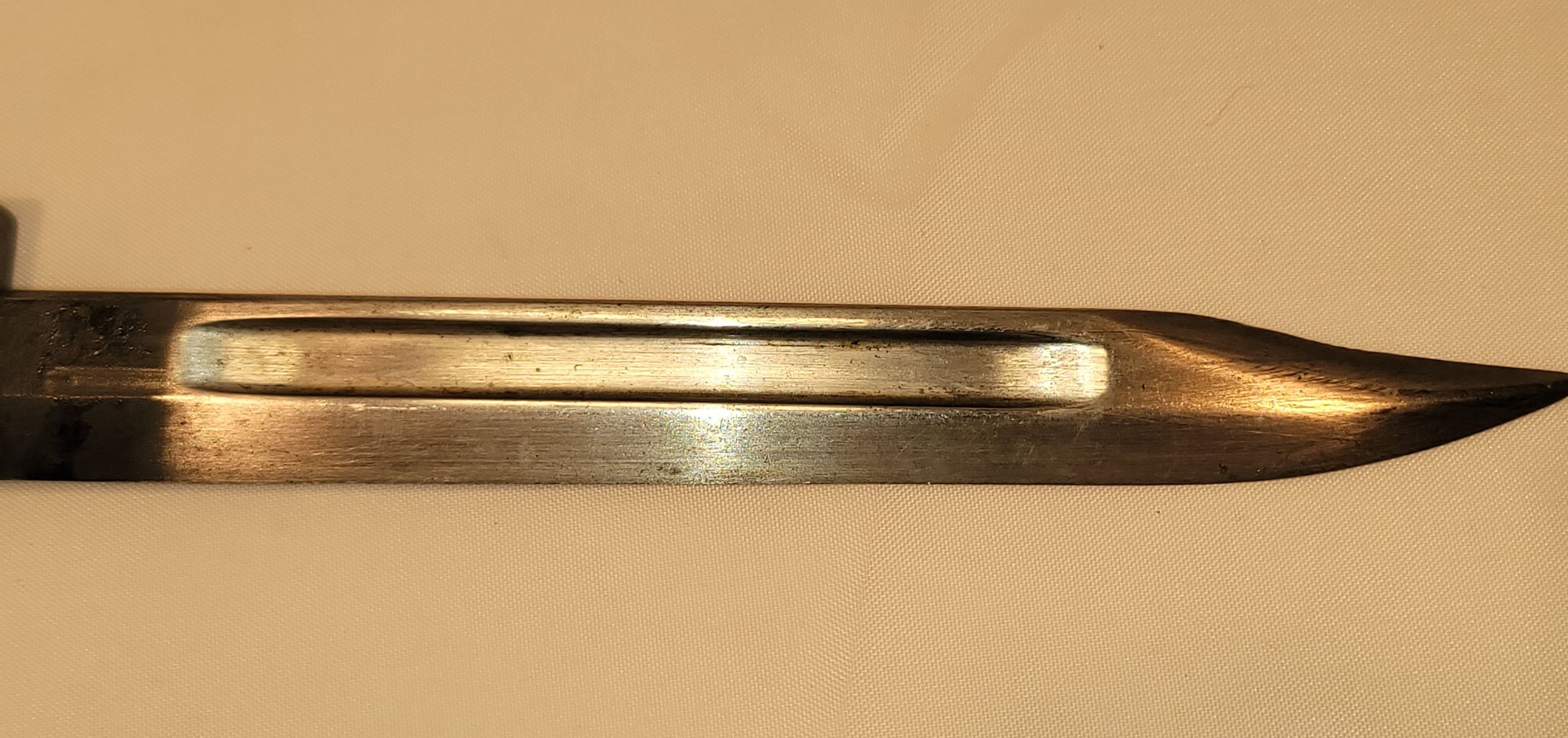 Photo of British Made No9 Bayonet for No4 Lee Enfield 1954