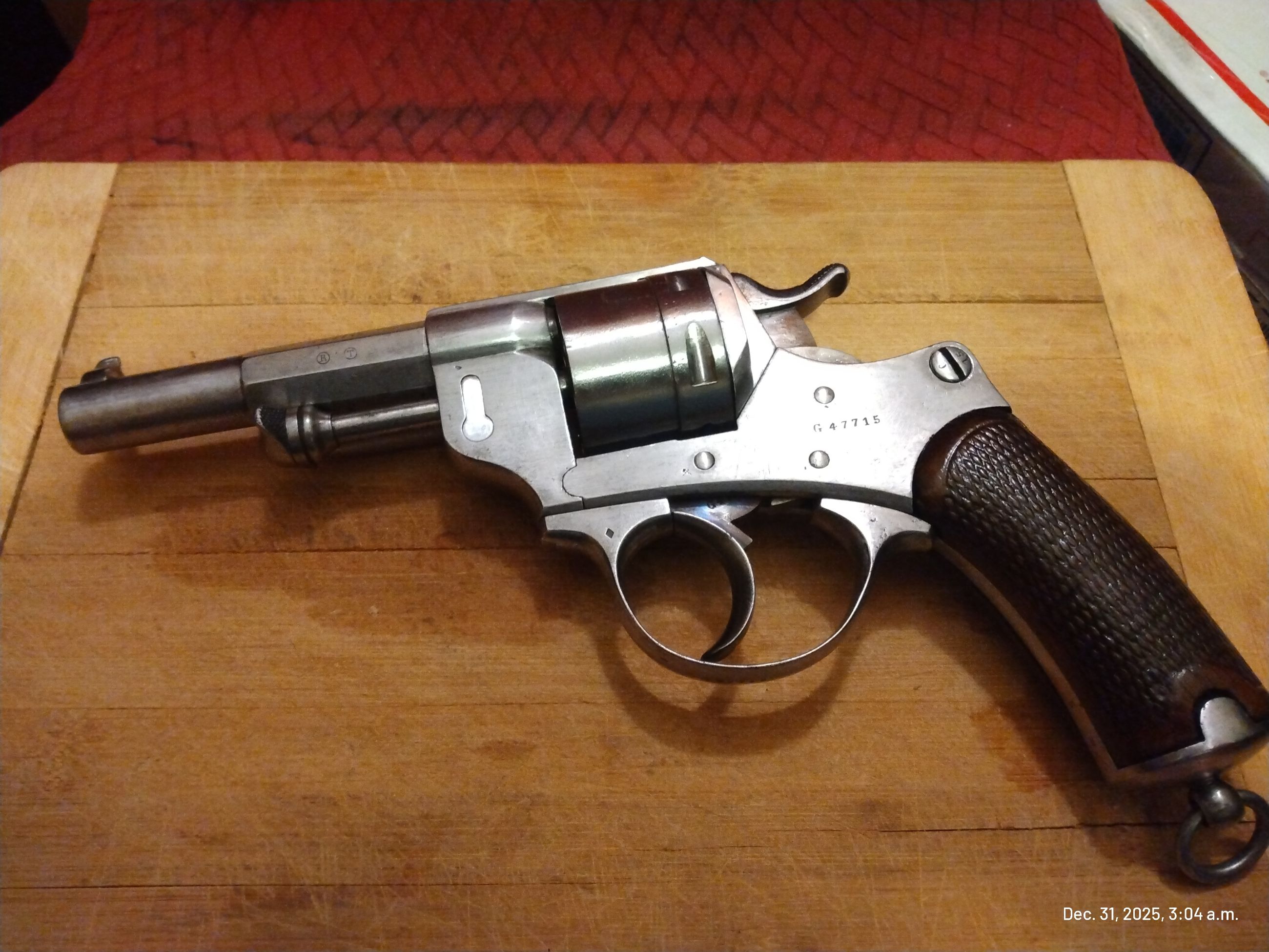 MAS Mle 1873 French Service Revolver,French Ordnance 45ACP/.455 Webley $2900 - 2 - 1767169849521_IMG_20251231_030438801