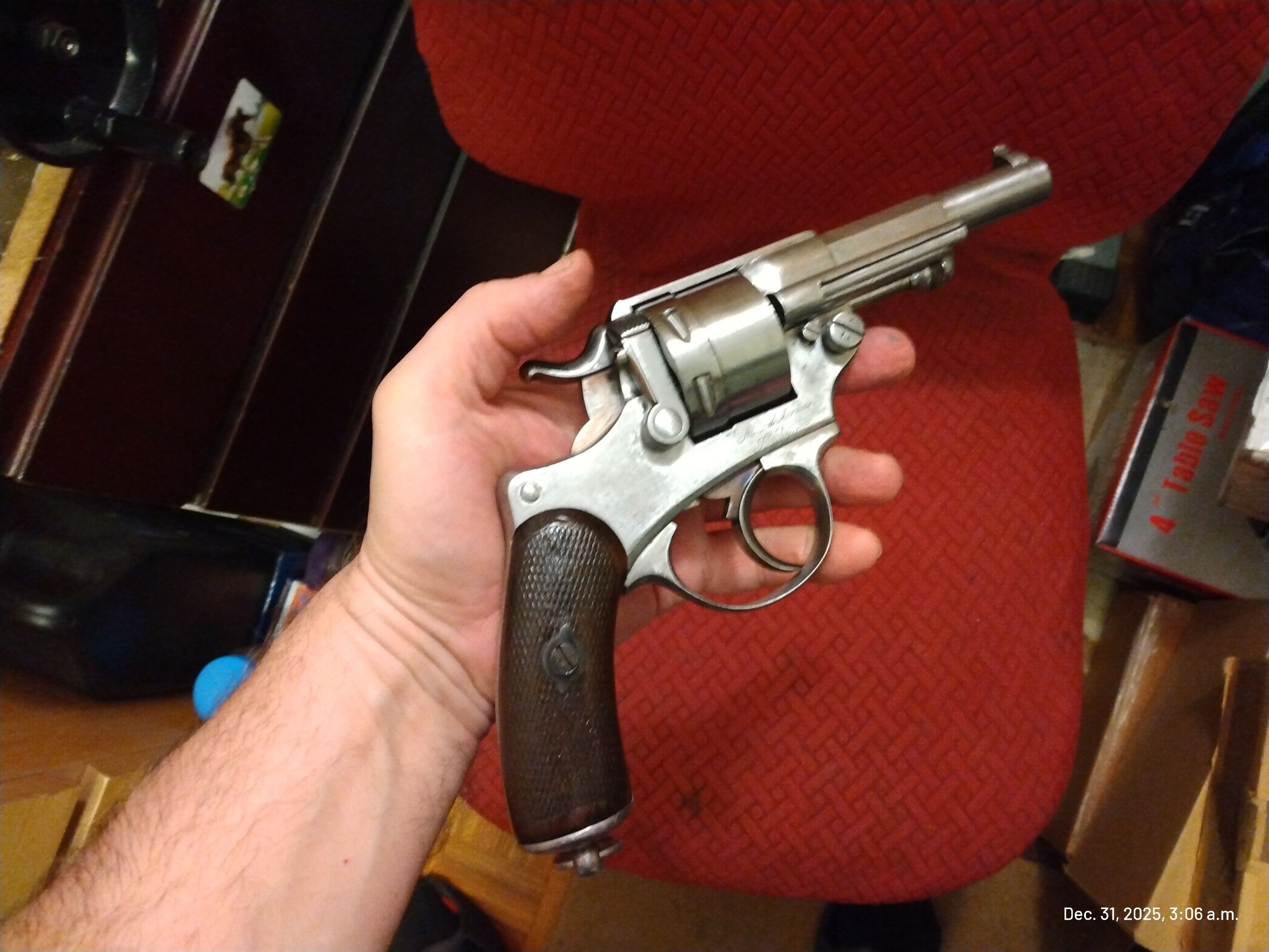 MAS Mle 1873 French Service Revolver,French Ordnance 45ACP/.455 Webley $2900 - 7 - 1767169941261_IMG_20251231_030643917