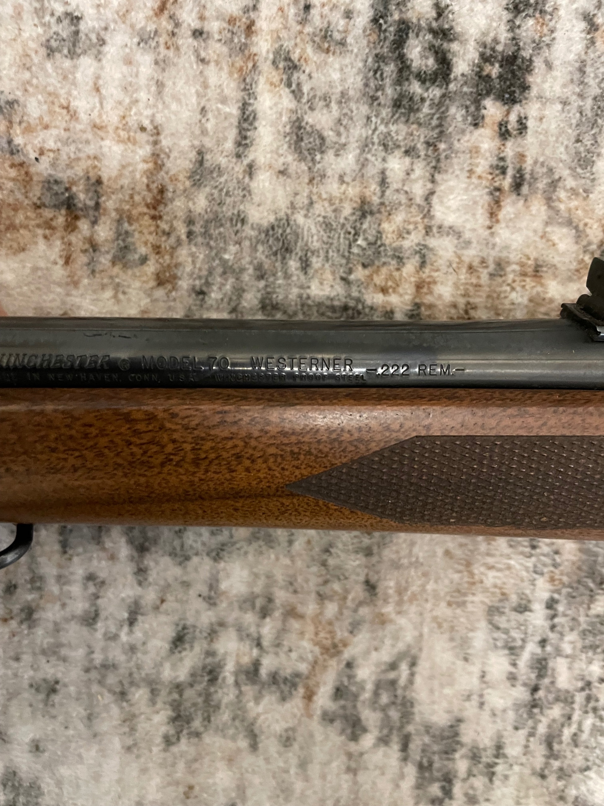 Photo of WINCHESTER MODEL 70 WESTERNER 222 REM