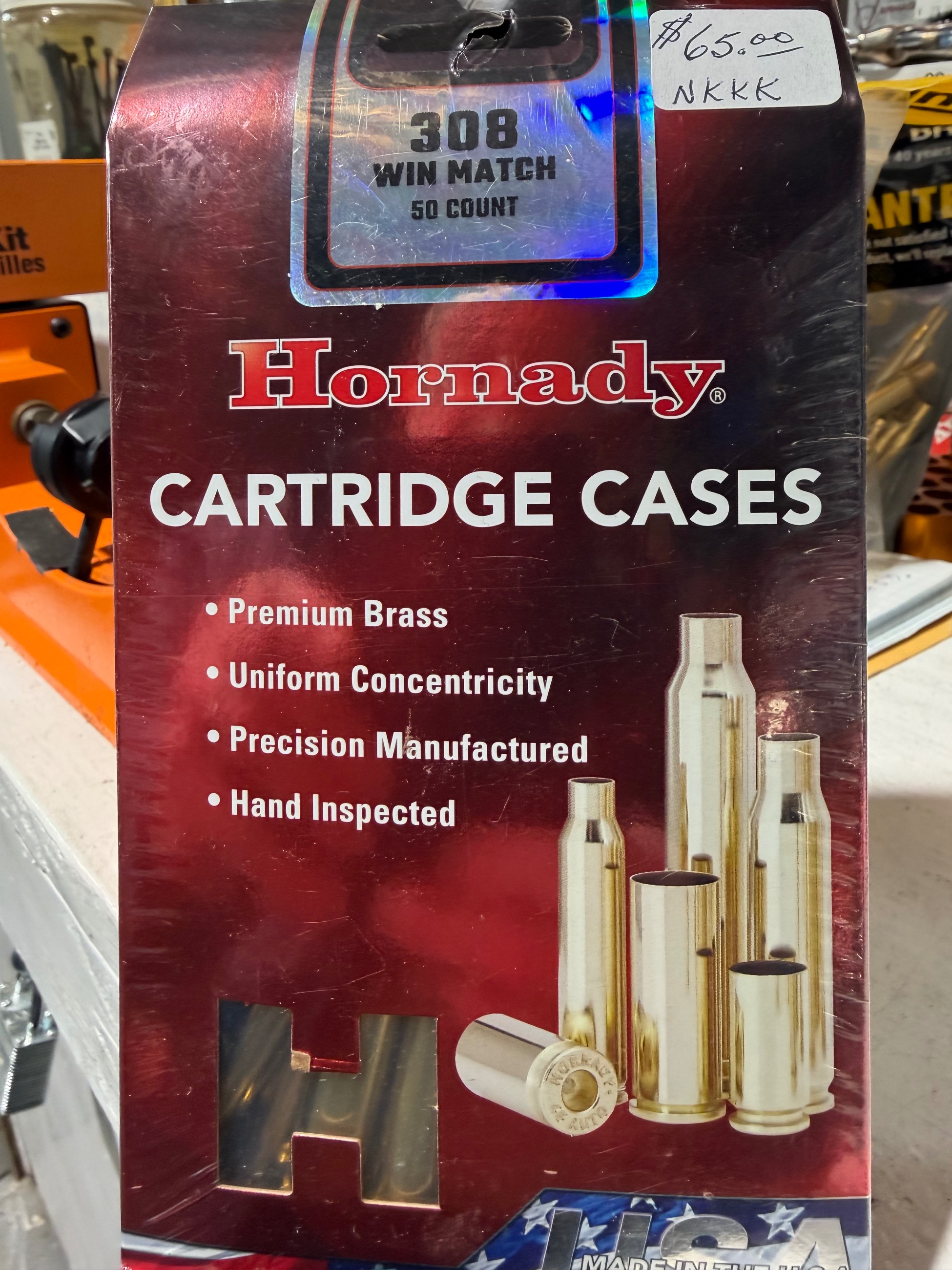 Photo of NEW Hornady brass .308 Match