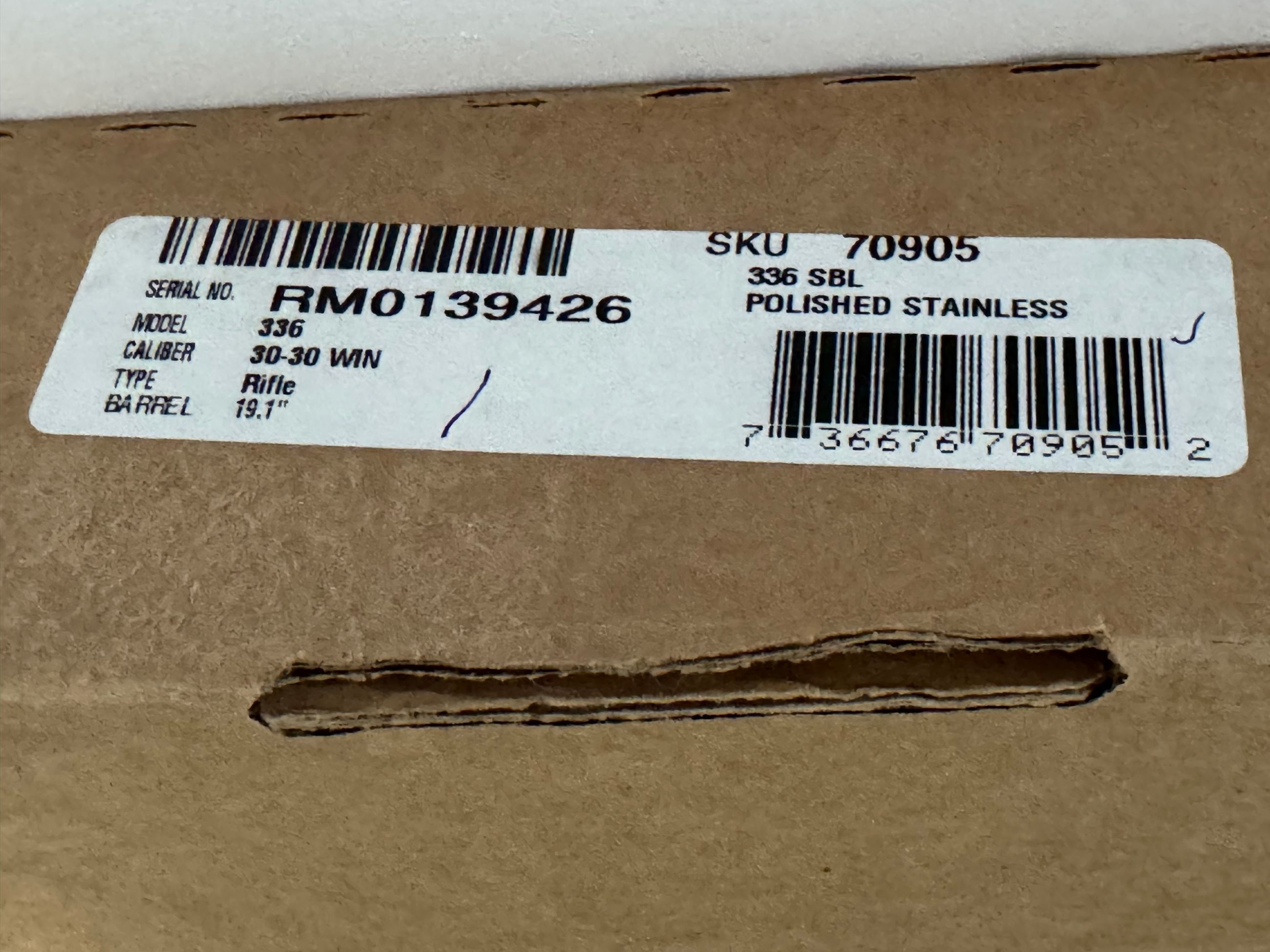 BNIB Ruger Marlin sbl 336 30-30 - 12 - 1767296488109_IMG_6587