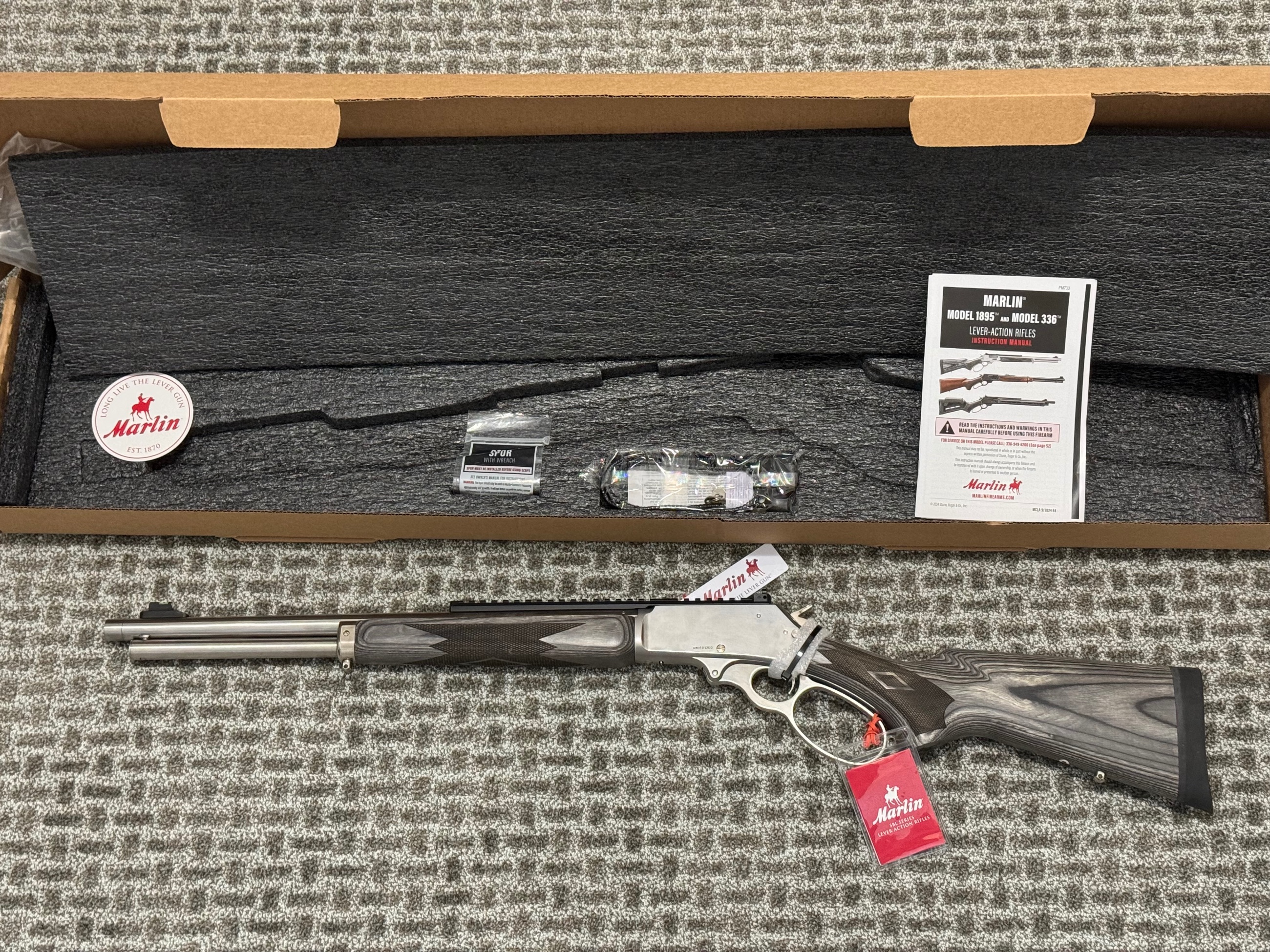 BNIB RUGER MARLIN 1895 SBL 45-70 - 1 - 1767307180541_IMG_6449