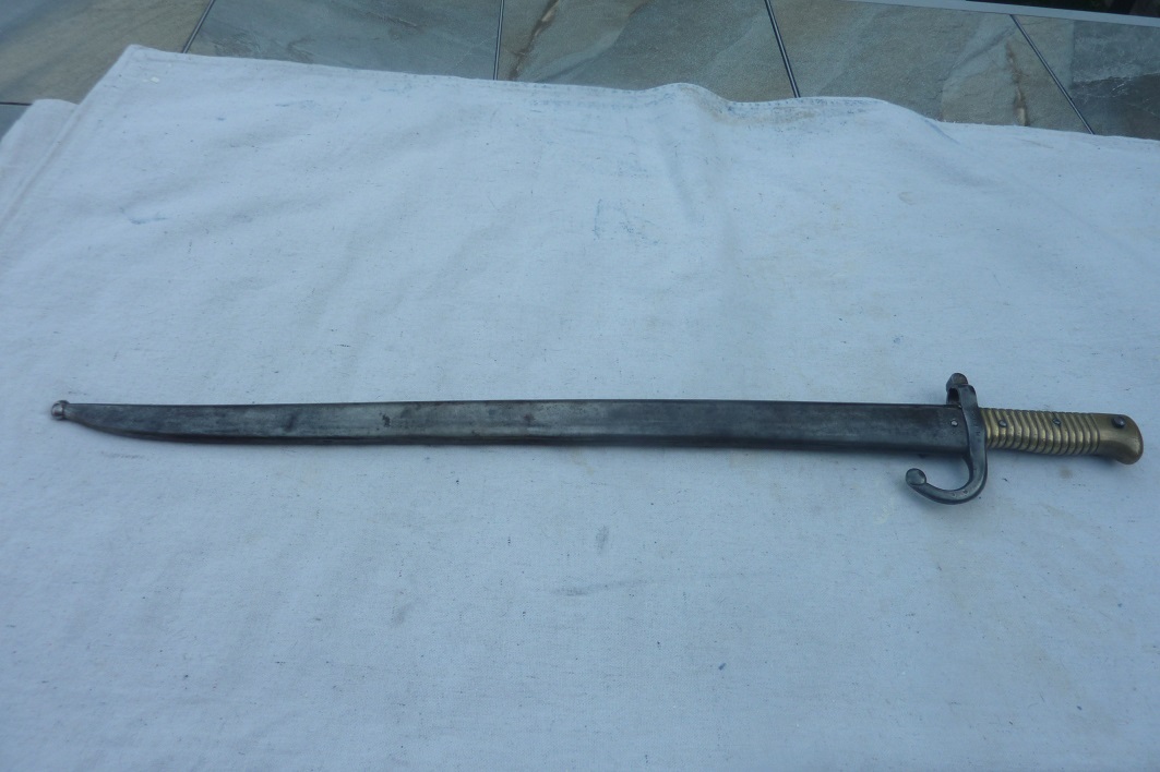 Photo of French Chassepot Model 1866 Yataghan Sword Bayonet Price Reduced to $200.00