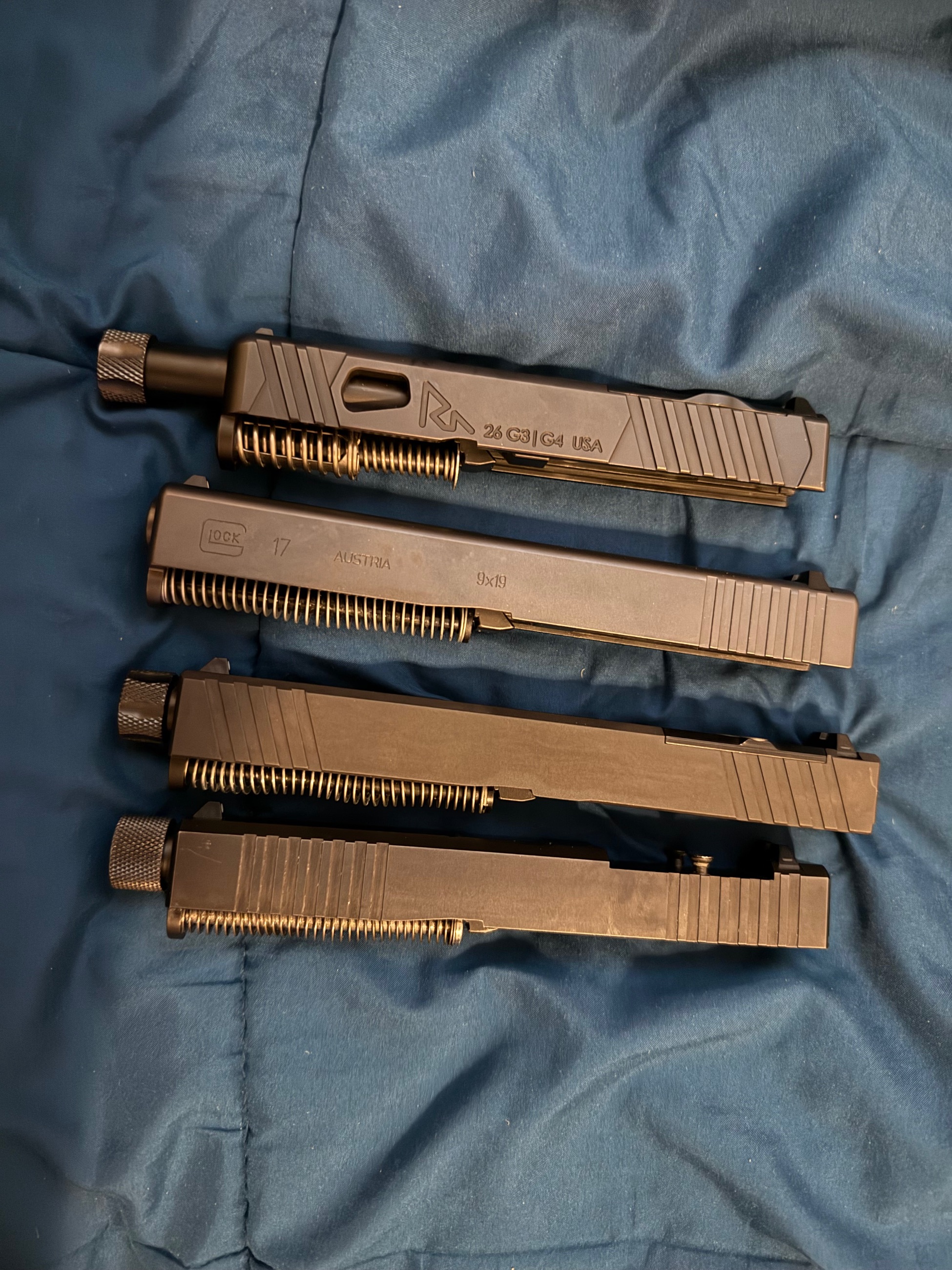 Photo of GLOCK Slides 17 19 26