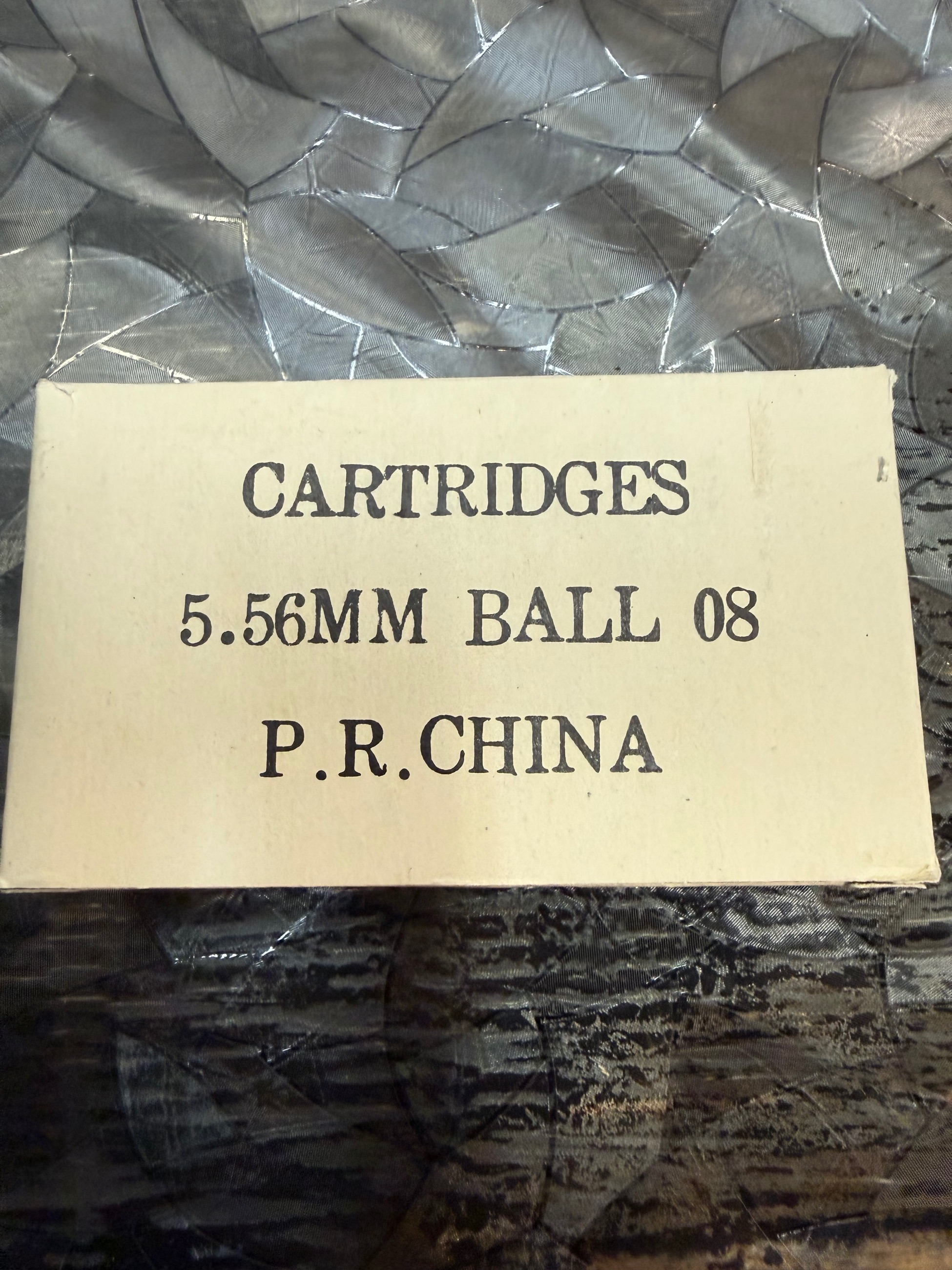 Photo of 30 boxes of 5.56mm (223) Milsurp ammo.  600 rounds!  