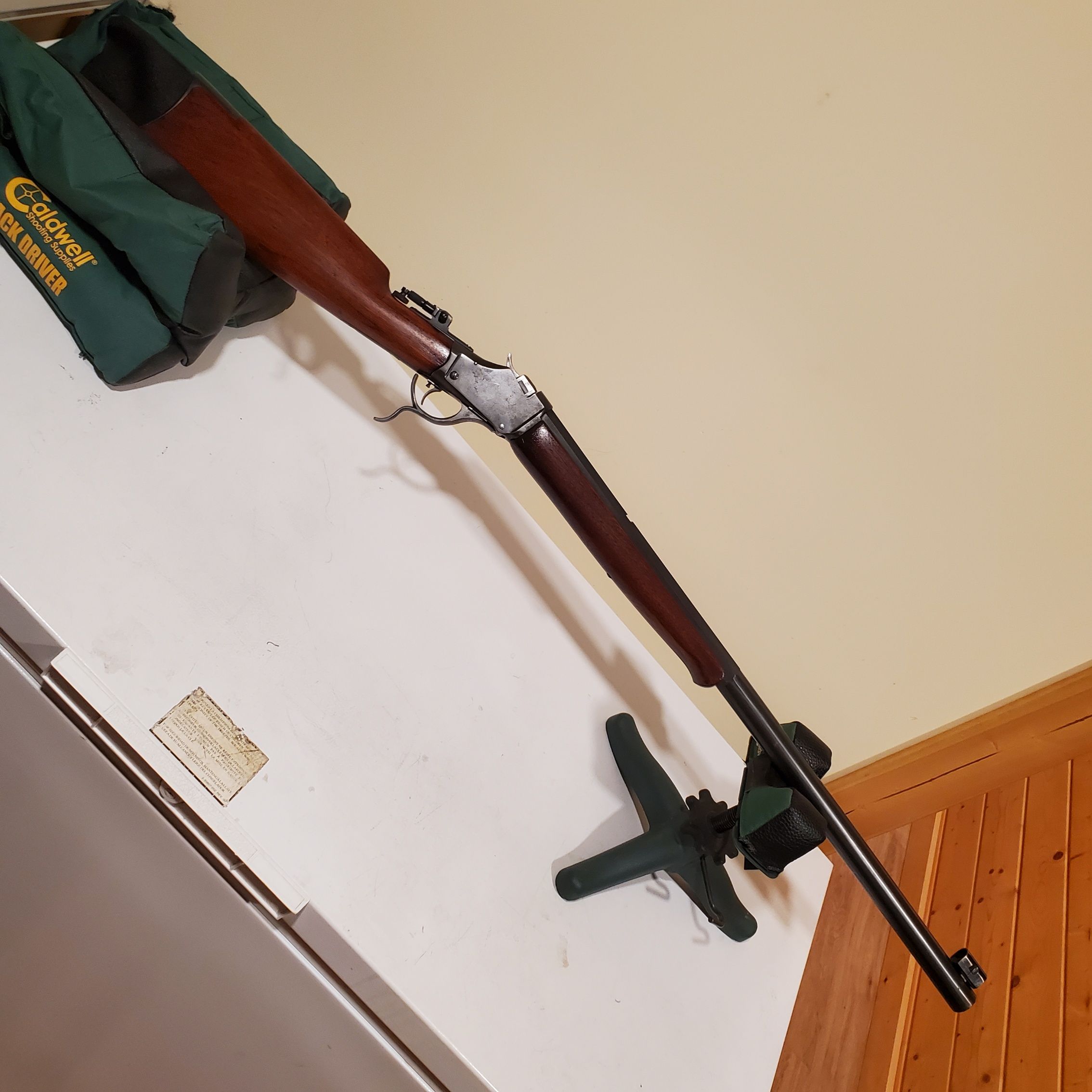 Photo of Vintage Winchester 1885 in .45 70