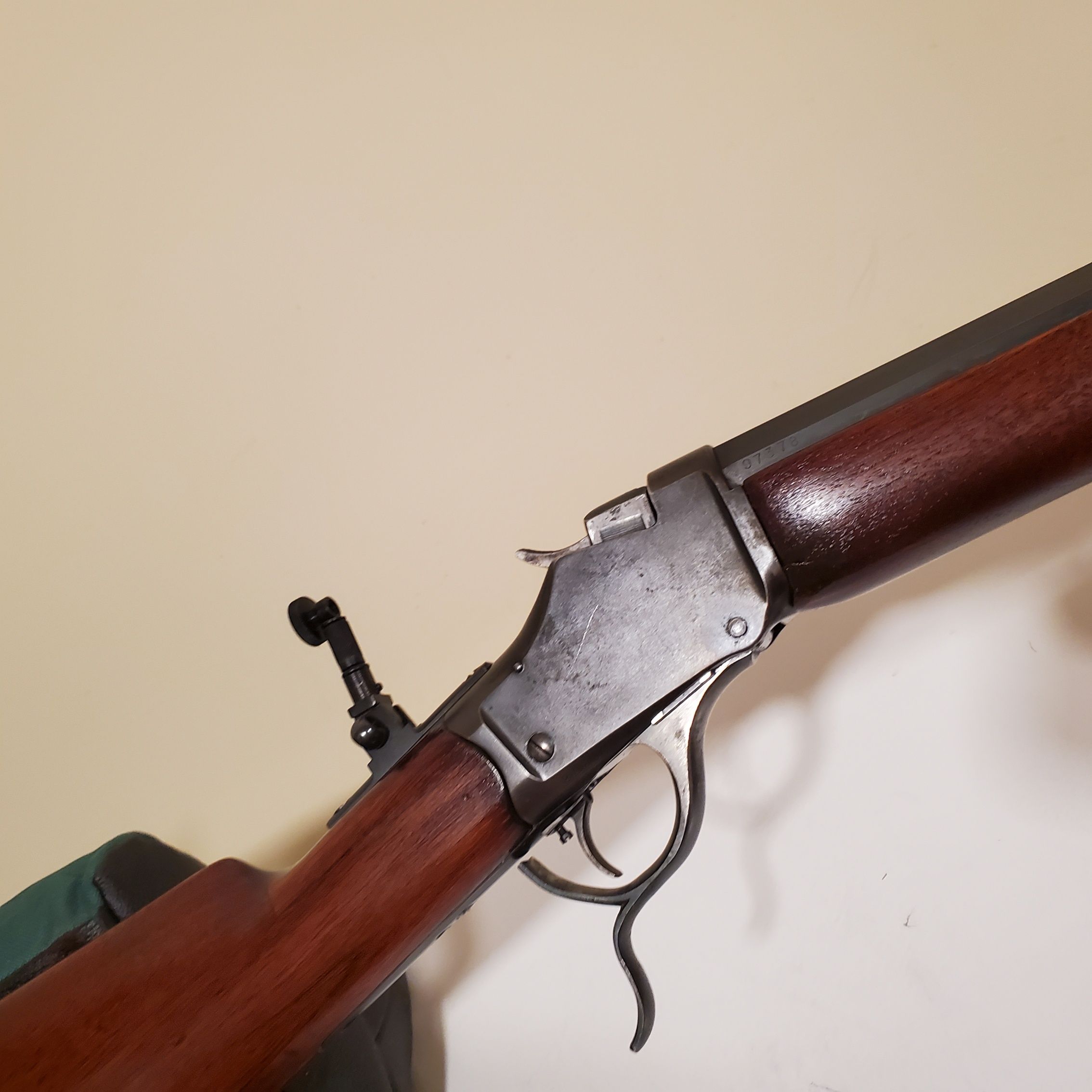 Photo of Vintage Winchester 1885 in .45 70