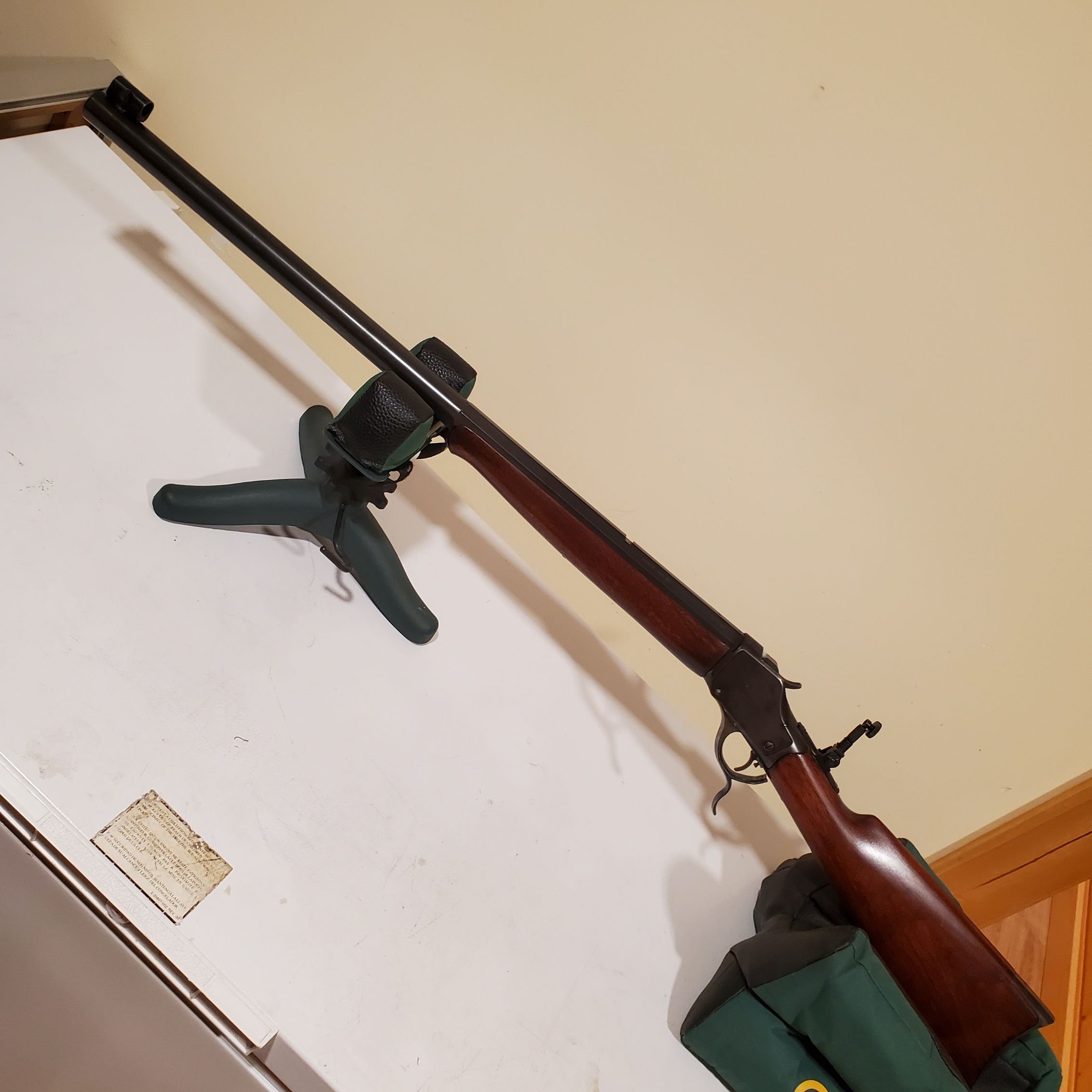 Photo of Vintage Winchester 1885 in .45 70