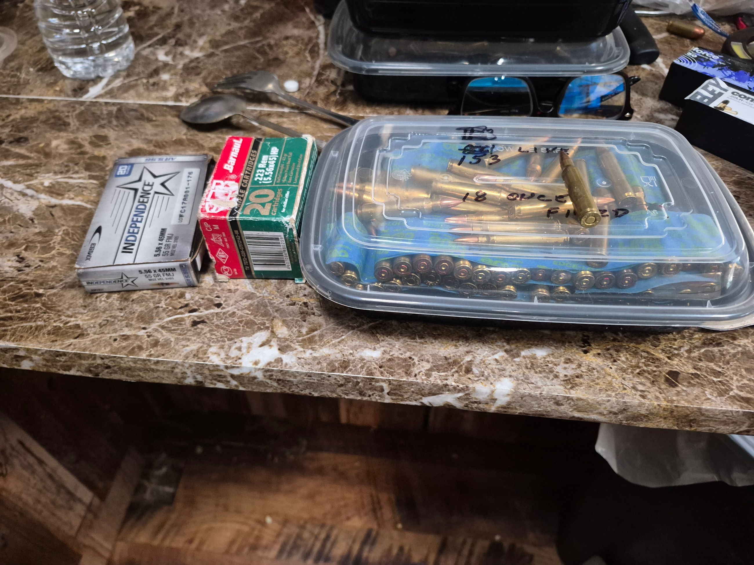 Photo of 223 and 22 250 ammo