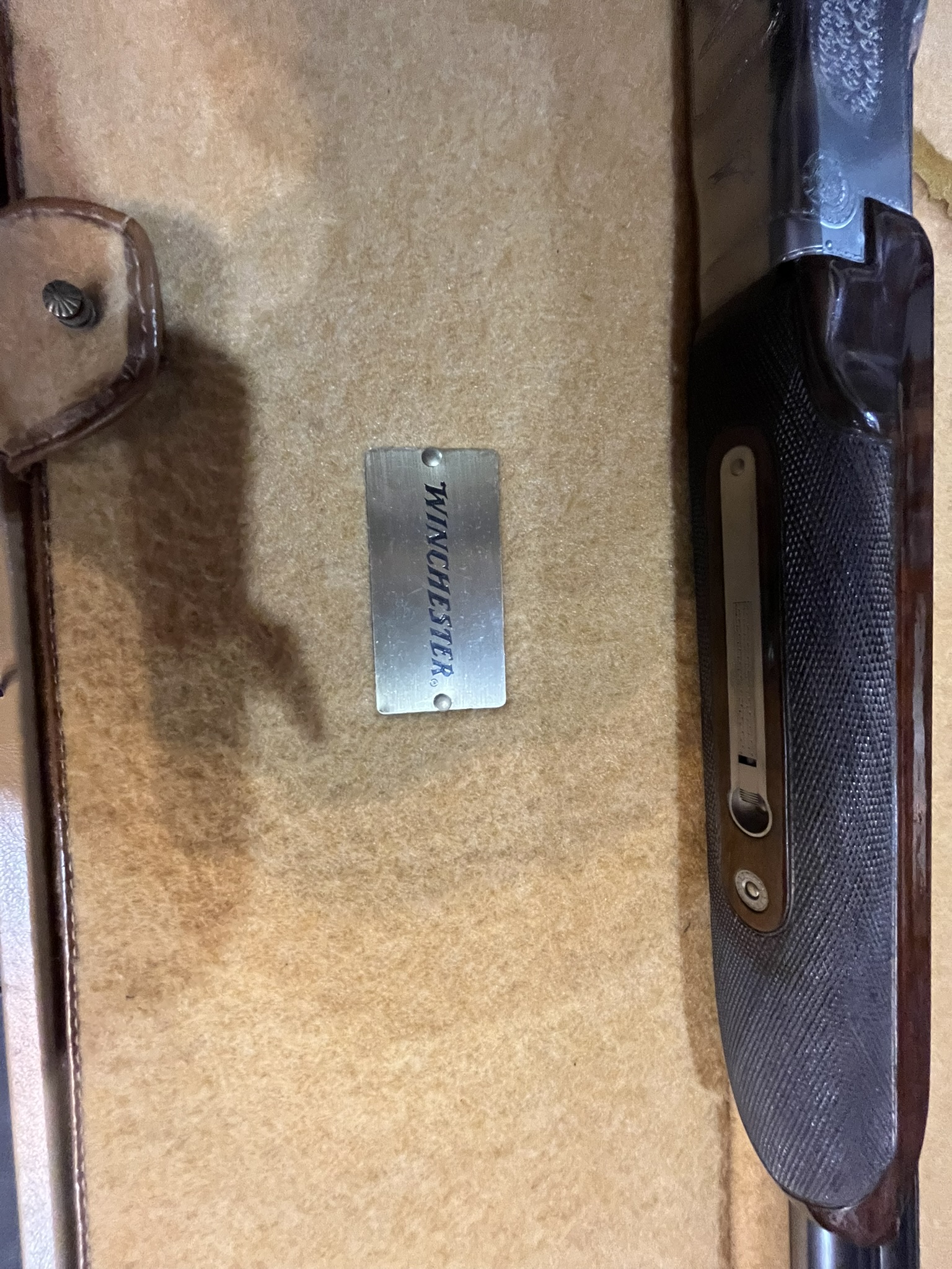 Photo of Winchester 101 Pigeon Grade Trap Model with Winchester case