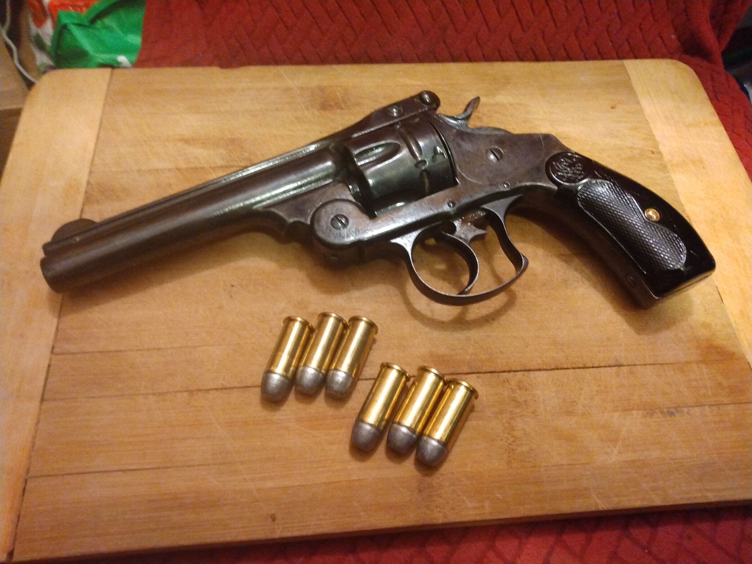 Smith & Wesson New Model No. 3 in .44 Russian Open top Revolver. Antique $4600 - 1 - 1767561539581_IMG_20260104_152015024