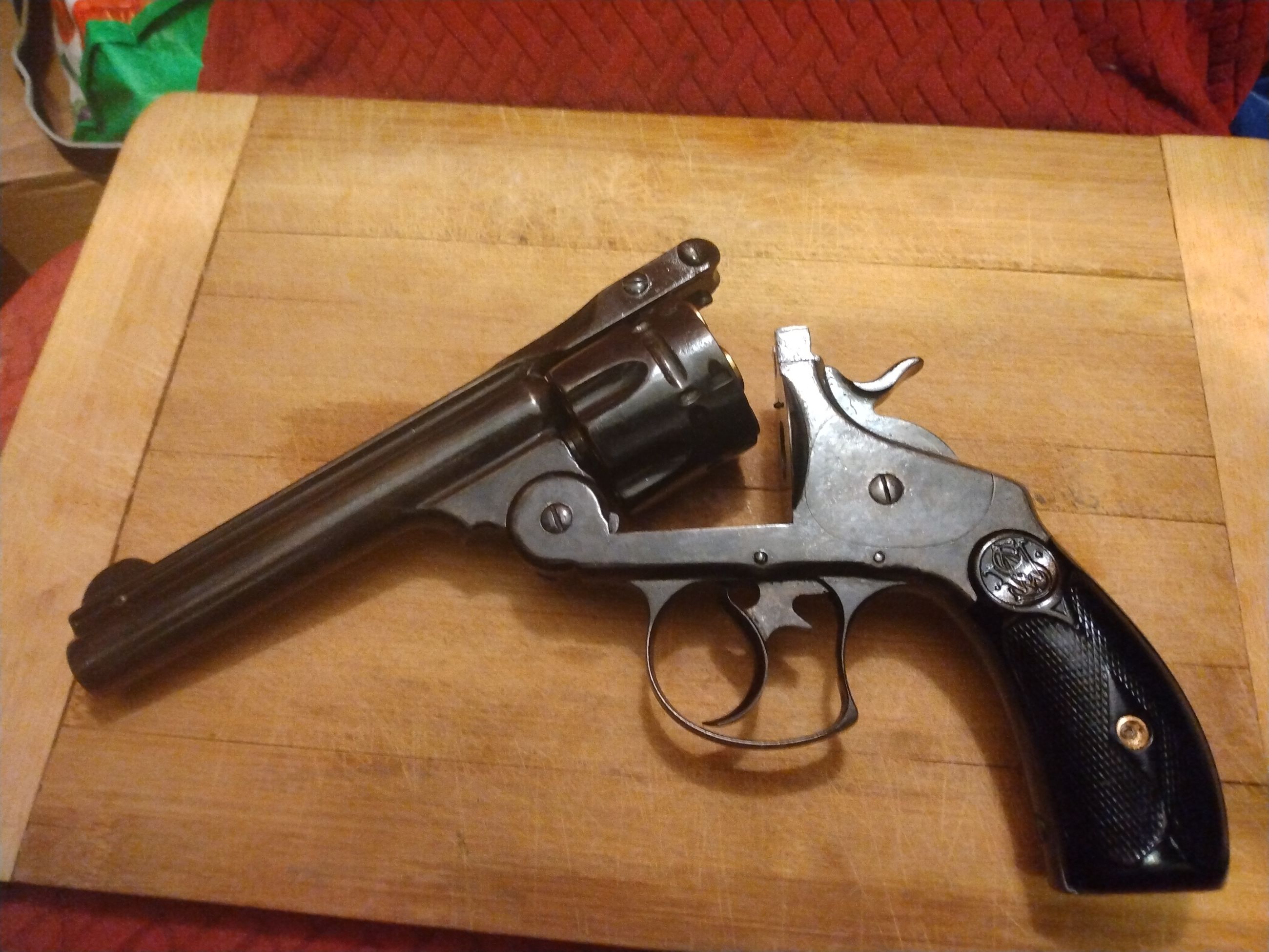 Smith & Wesson New Model No. 3 in .44 Russian Open top Revolver. Antique $4600 - 4 - 1767561565268_IMG_20260104_152214224