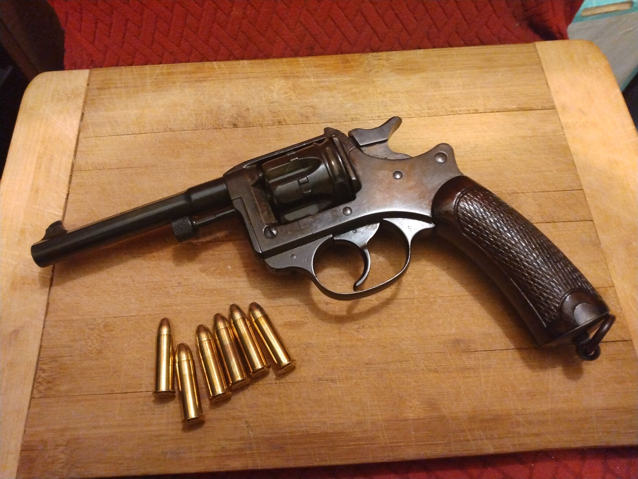 French Service Antique Revolver M1892 swing out cylinder $4100  - 1 - 1767778643343_IMG_20260107_041545570