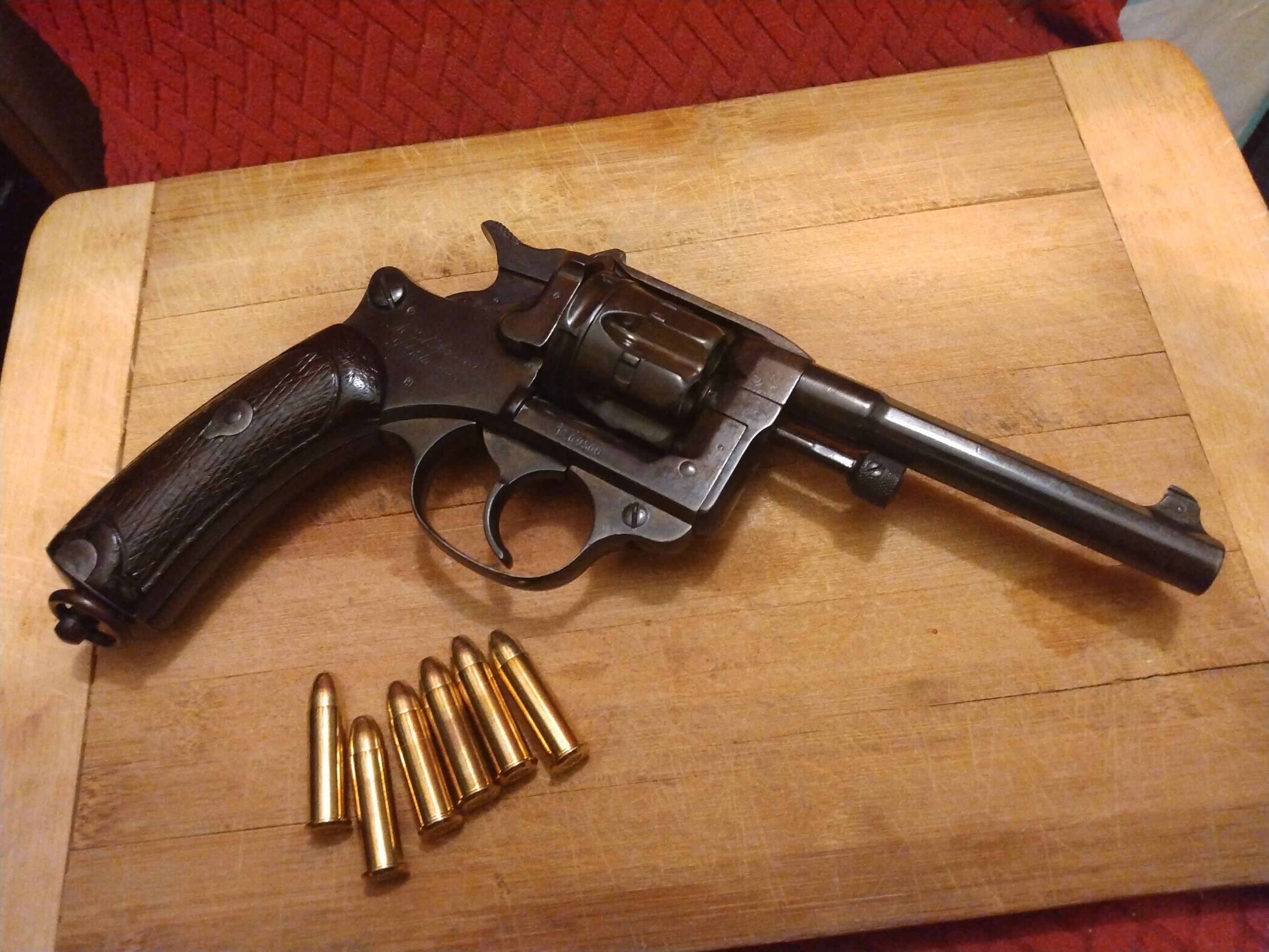 French Service Antique Revolver M1892 swing out cylinder $4100  - 2 - 1767778653247_IMG_20260107_041557723