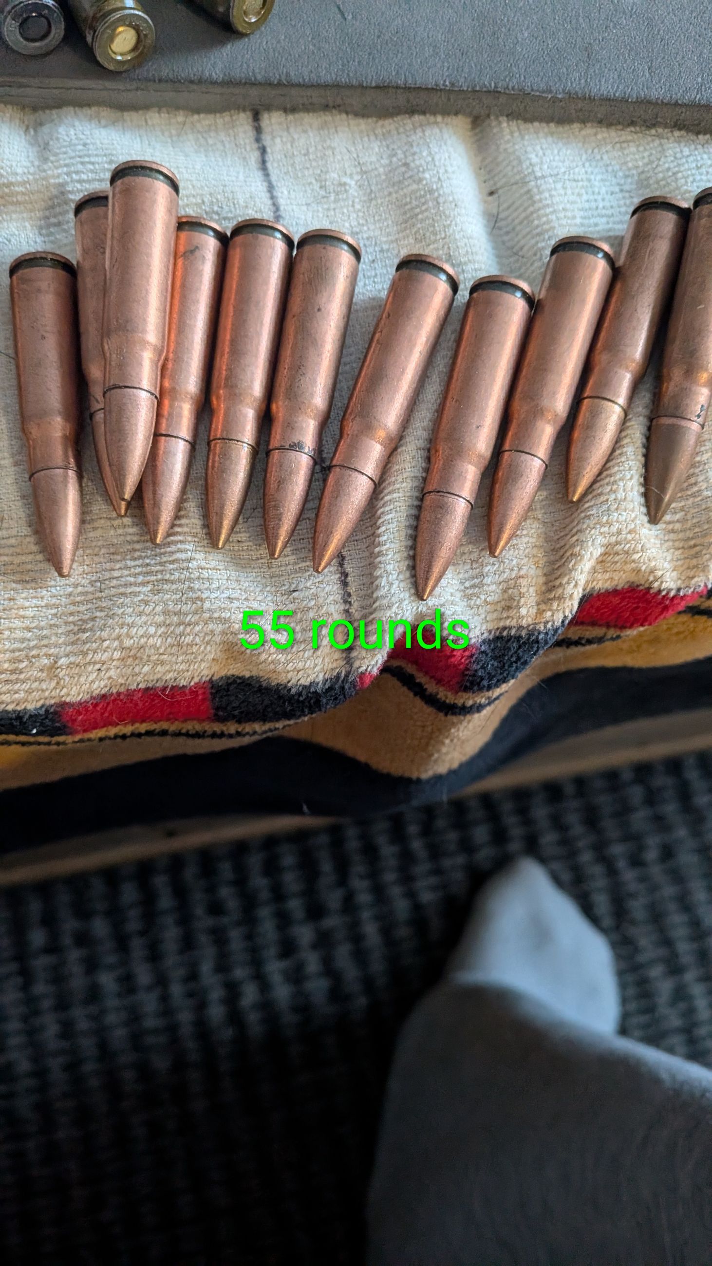 Photo of 7.62 x 39 rounds (80 count)