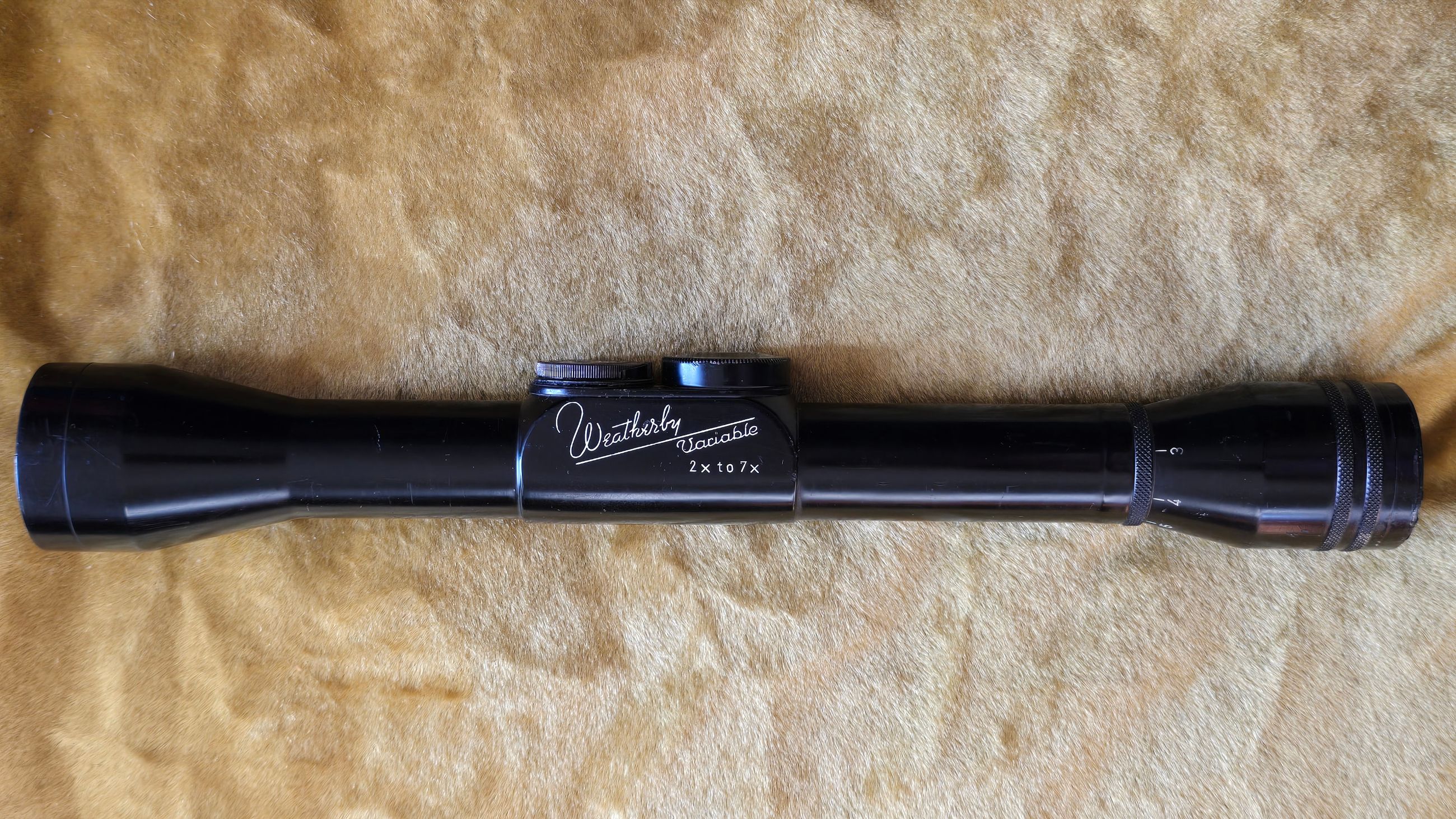 Photo of WEATHERBY VARIABLE 2-7  GERMANY VINTAGE RIFLE SCOPE
