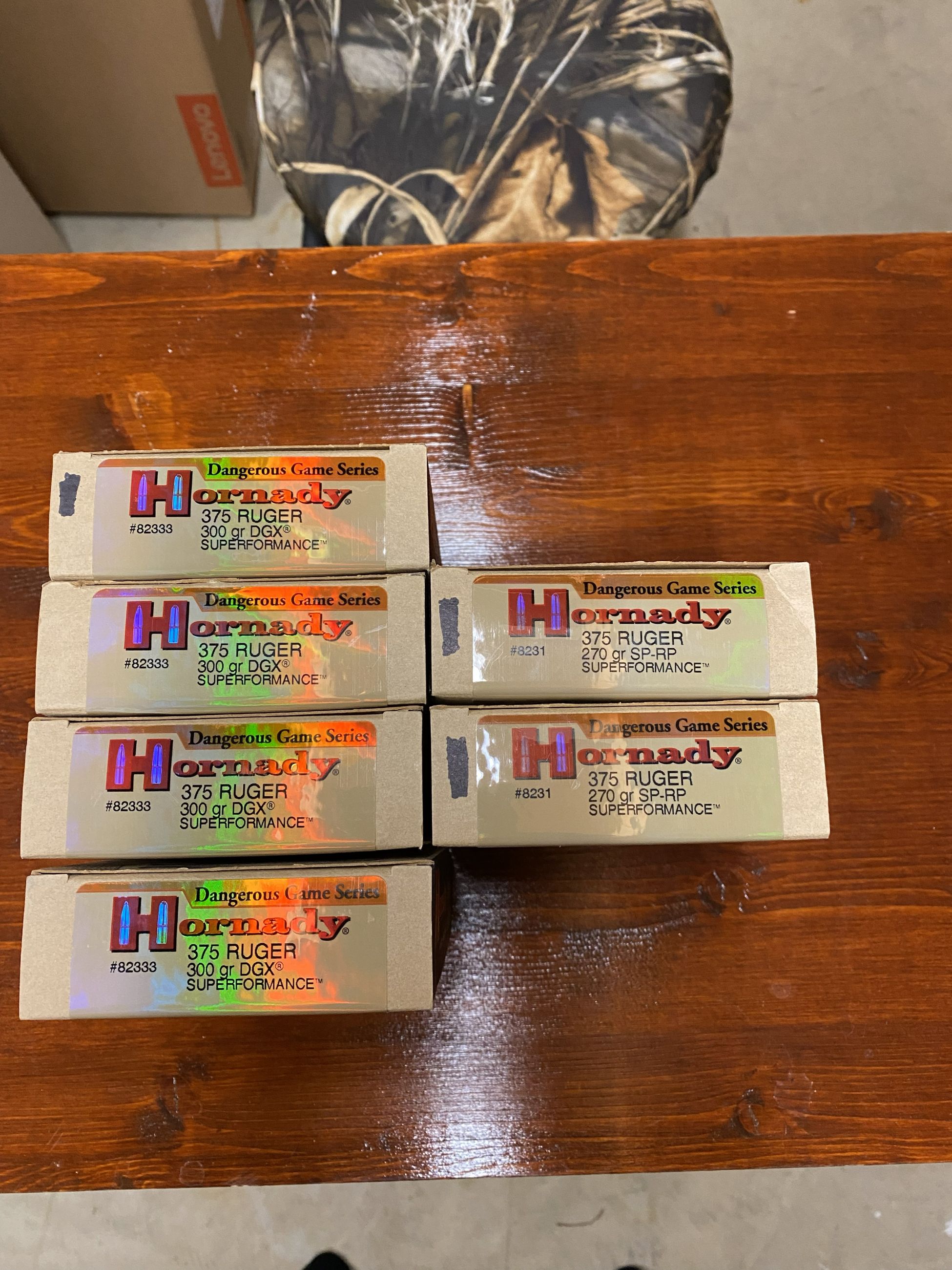 Photo of 375 Ruger Hornady Dangerous Game Series Ammo