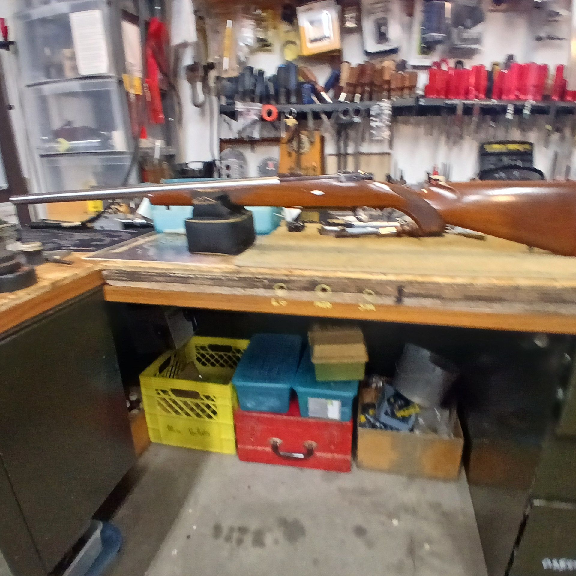Photo of Ruger M77, GEN 1, 6mm Rem, 25 1/2" rebarrelled heavy bbl 