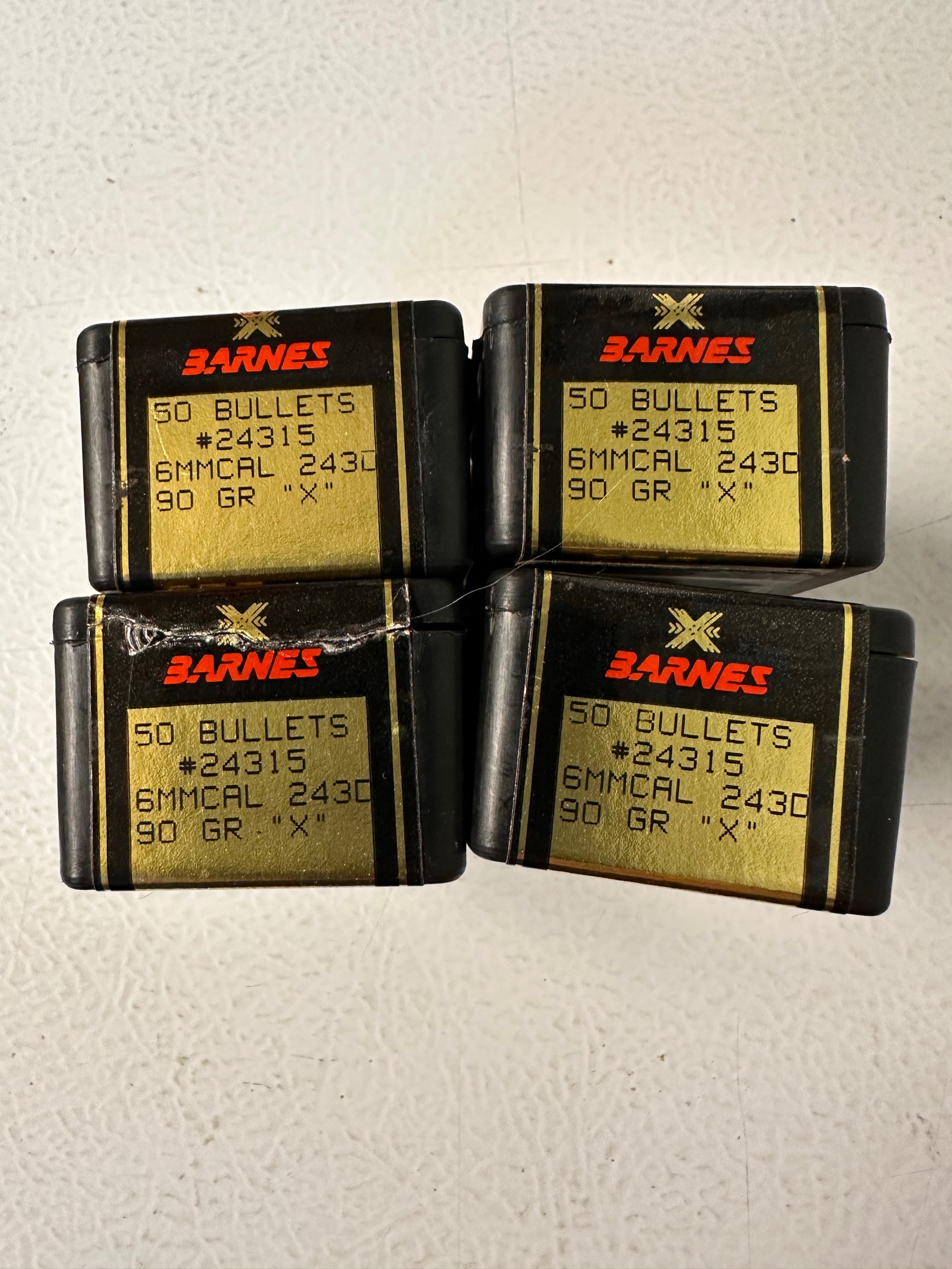 Photo of 243 Barnes 90 grain  X Bullets (copper) 