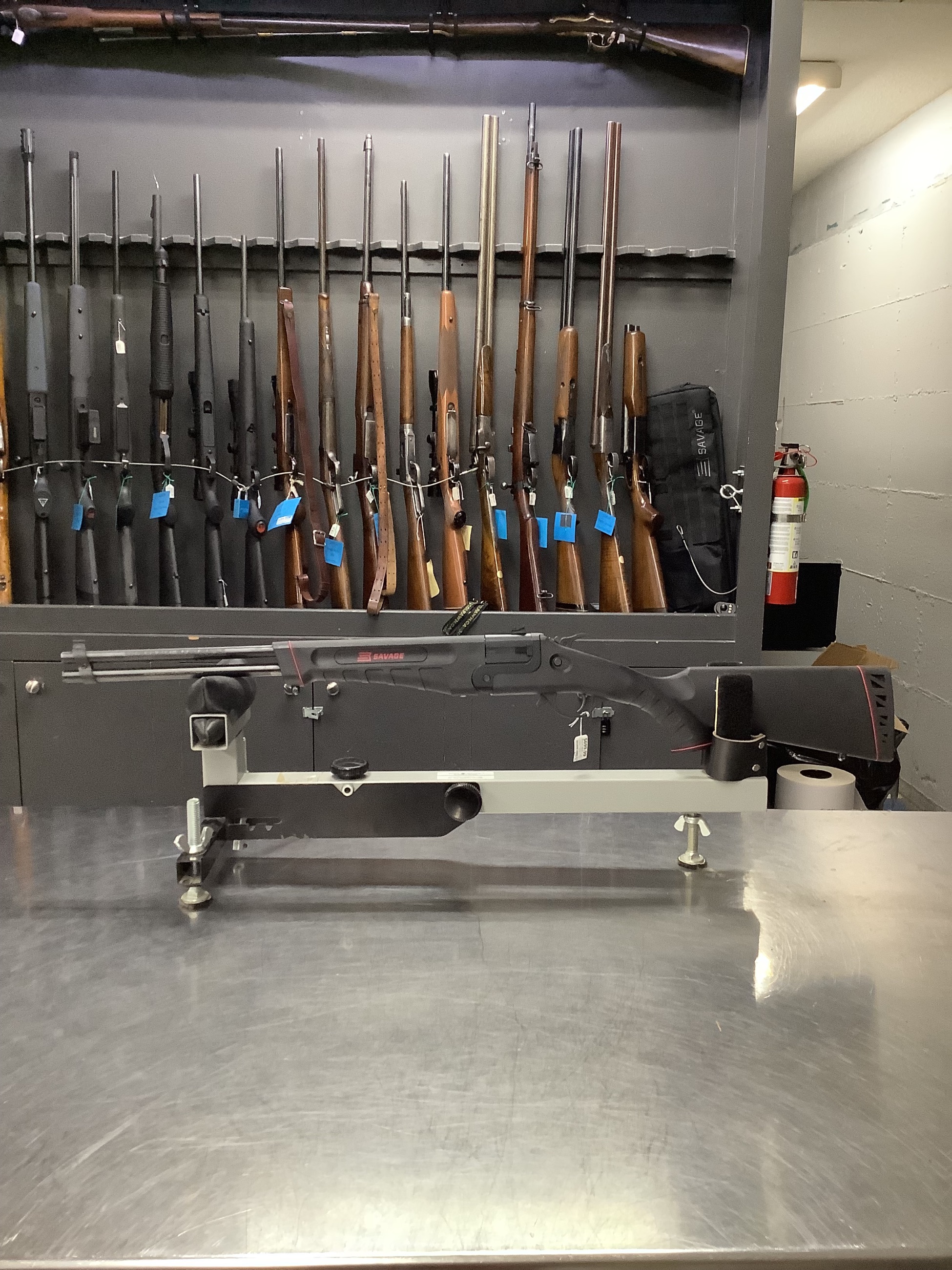 Photo of Savage model 42 combination Takedown 410/22LR 