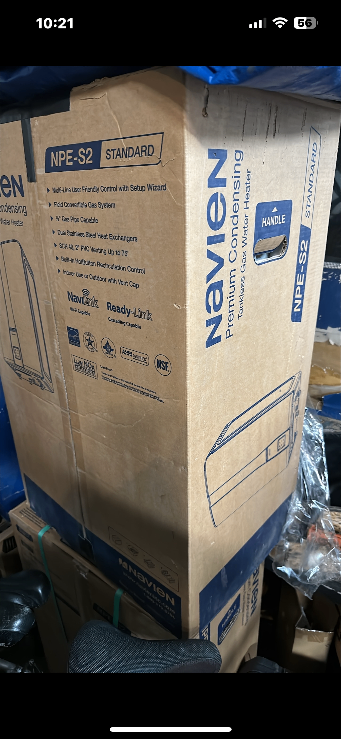 Photo of Navien heat on demand system