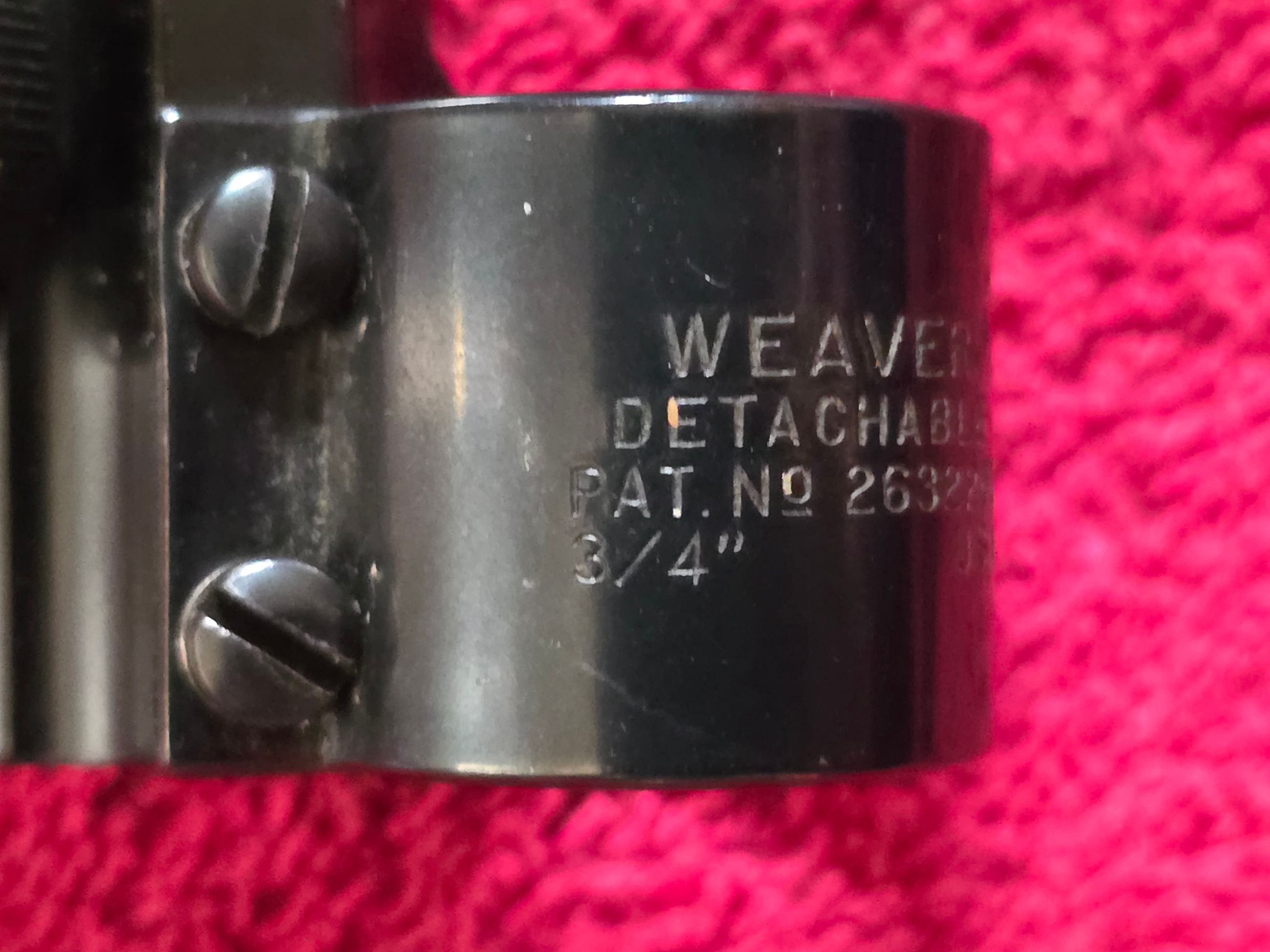 Photo of WEAVER DETACHABLE SIDE MOUNT WITH BASE  WIN 94