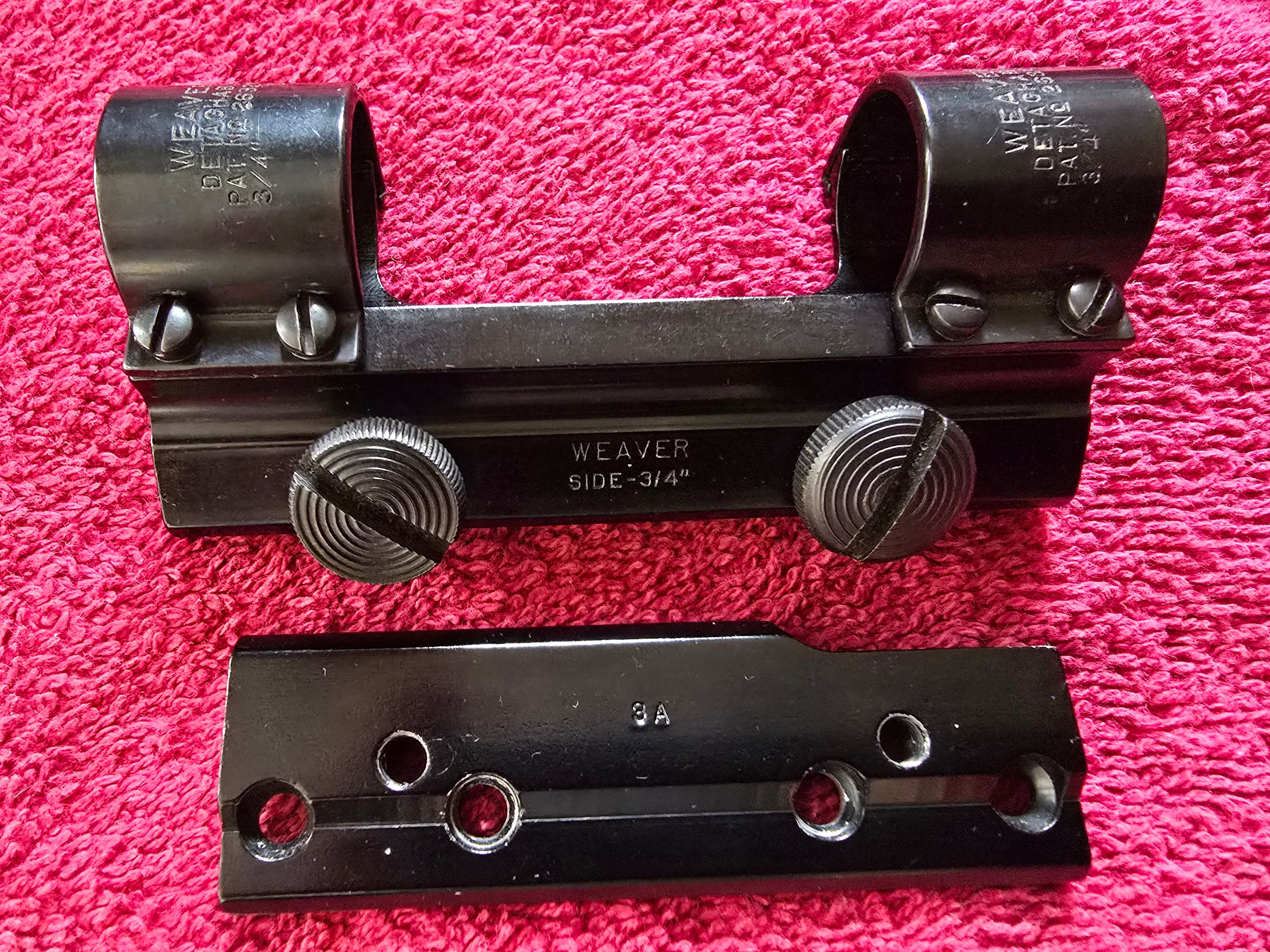 Photo of WEAVER DETACHABLE SIDE MOUNT WITH BASE  WIN 94