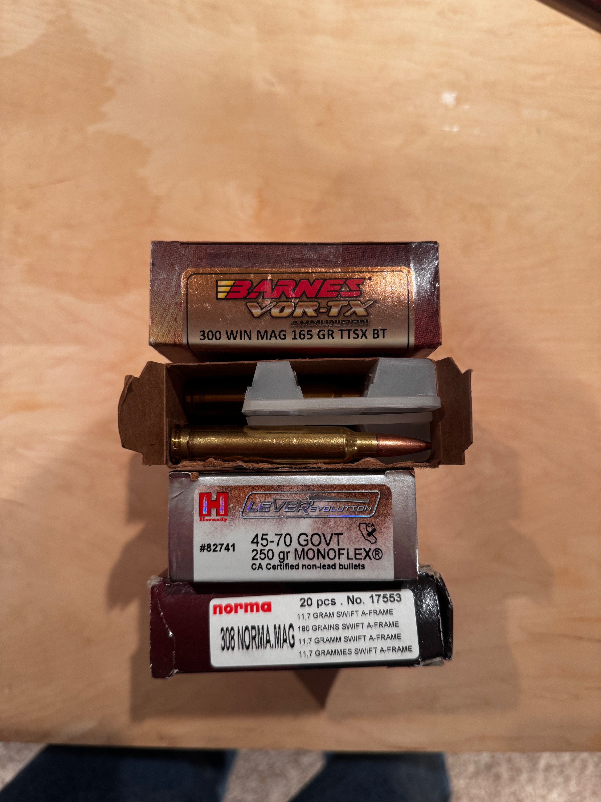 Photo of Ammunition - 7mm REM mag, 300win mag, 45-70