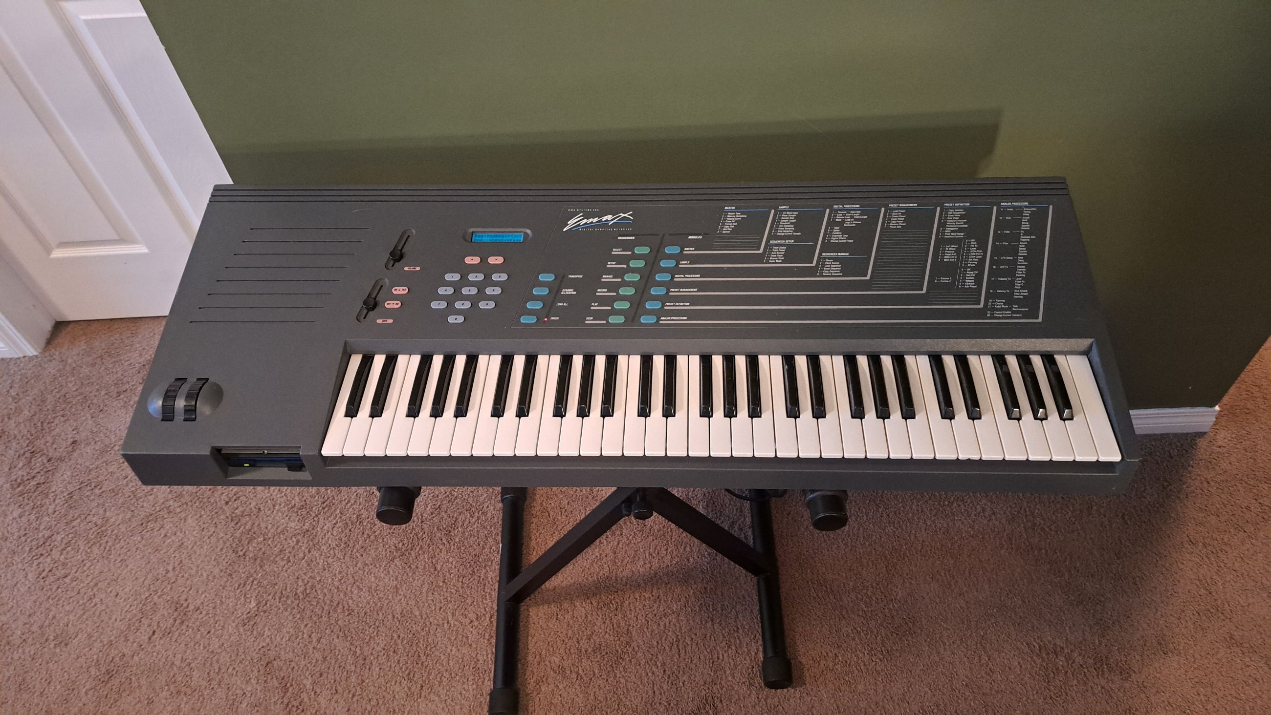 Photo of Vintage E-mu Emax Sampler