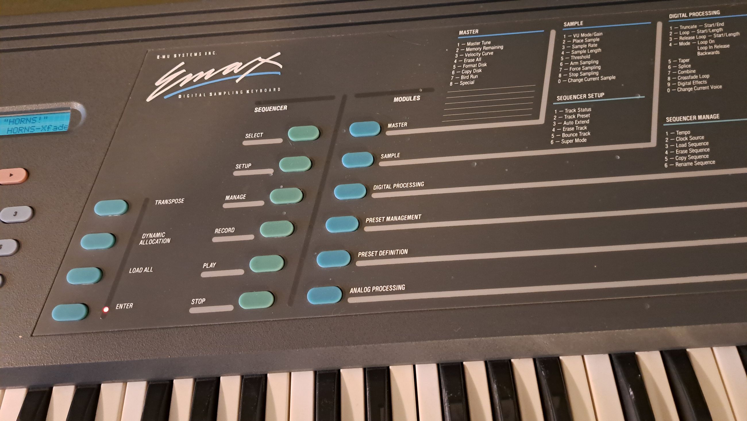 Photo of Vintage E-mu Emax Sampler