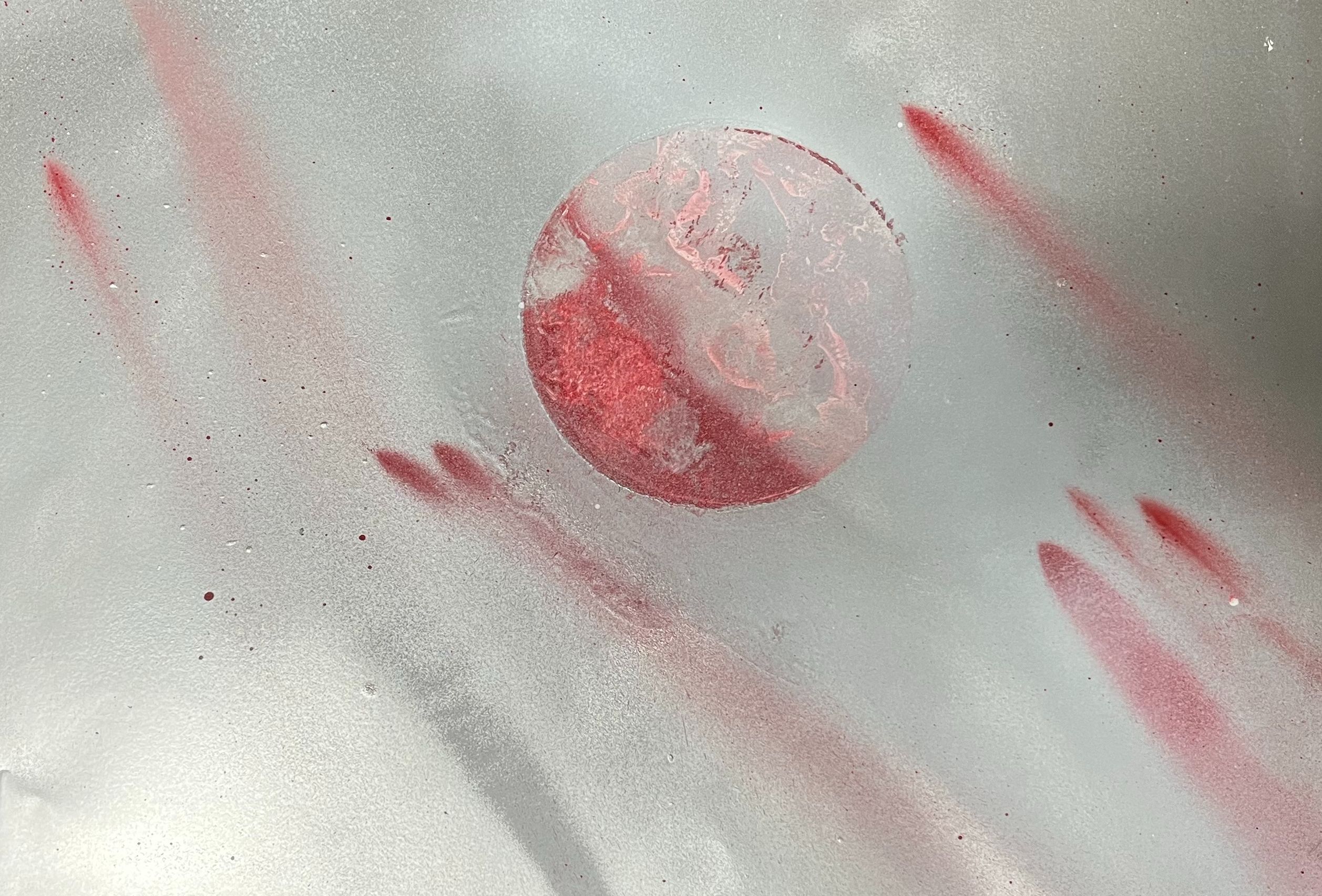 Photo of Planet spray paint.