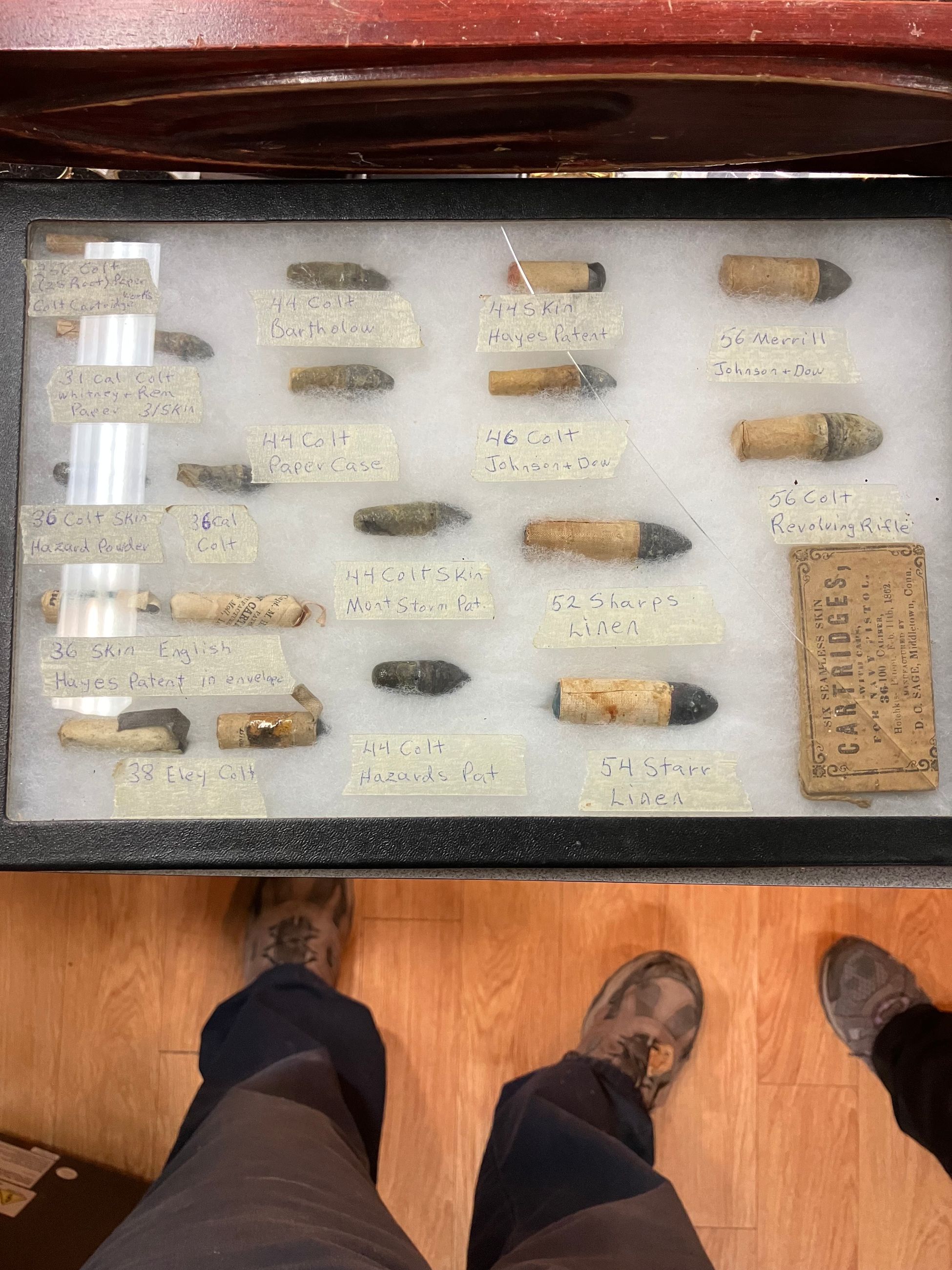 Photo of lead bullet collection- various