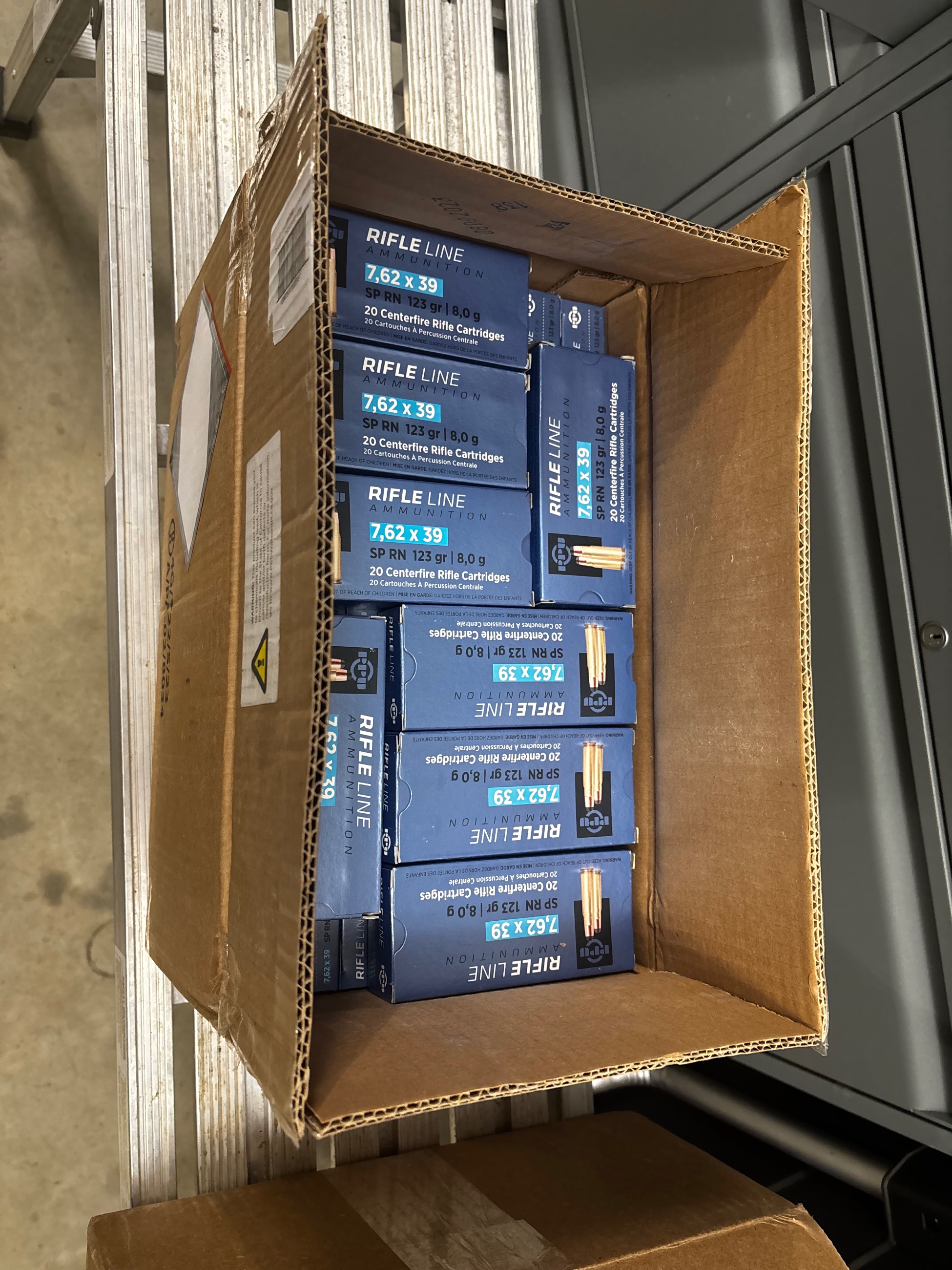 Photo of PPU 7.62x39 soft point 