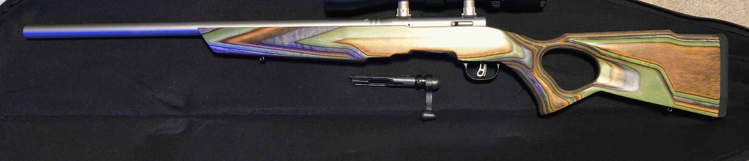 Photo of Savage B‑Mag .17 WSM — Boyds Featherweight Thumbhole — Excellent condition — $738— Calgary