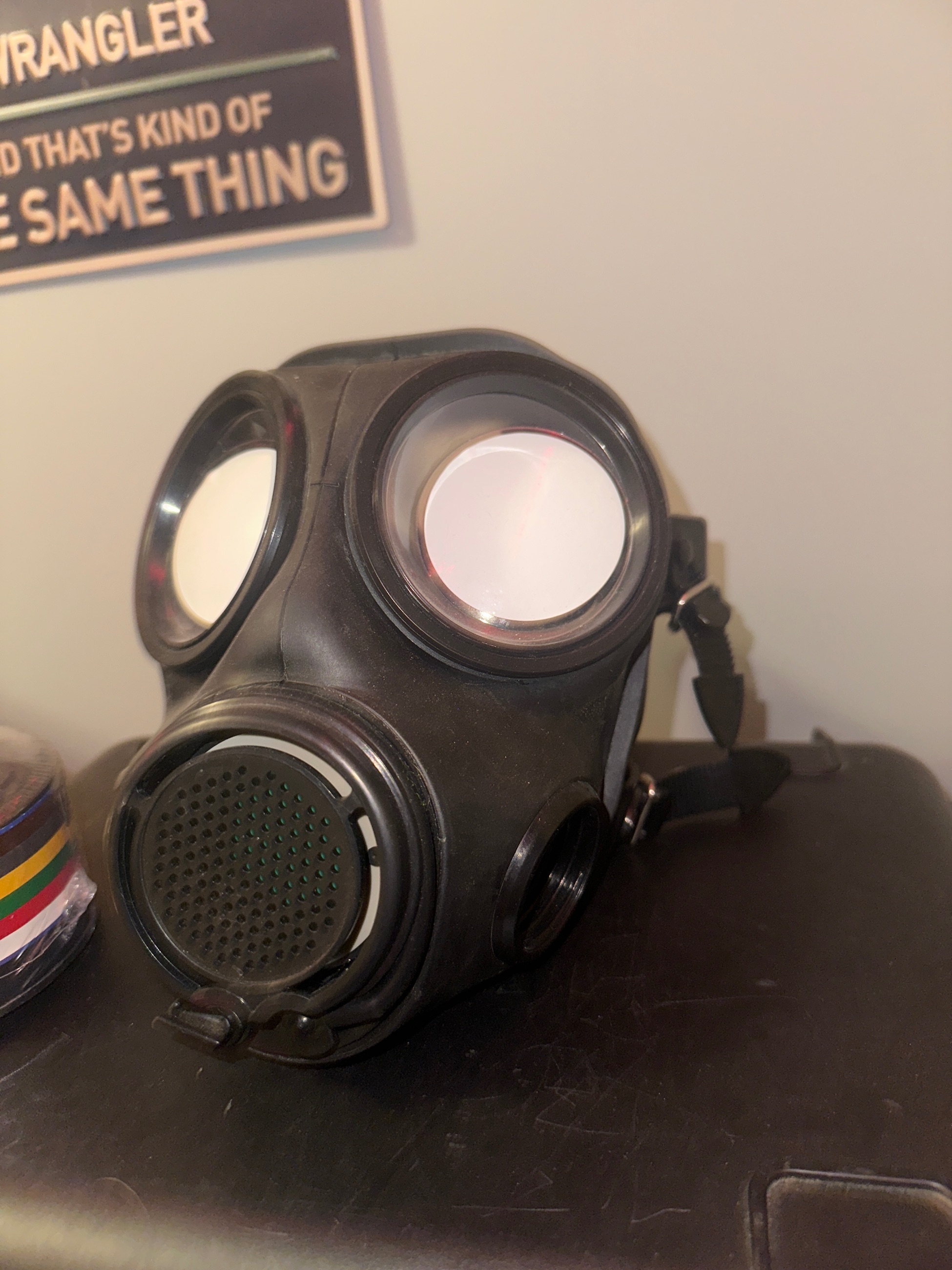 Photo of Military gas mask