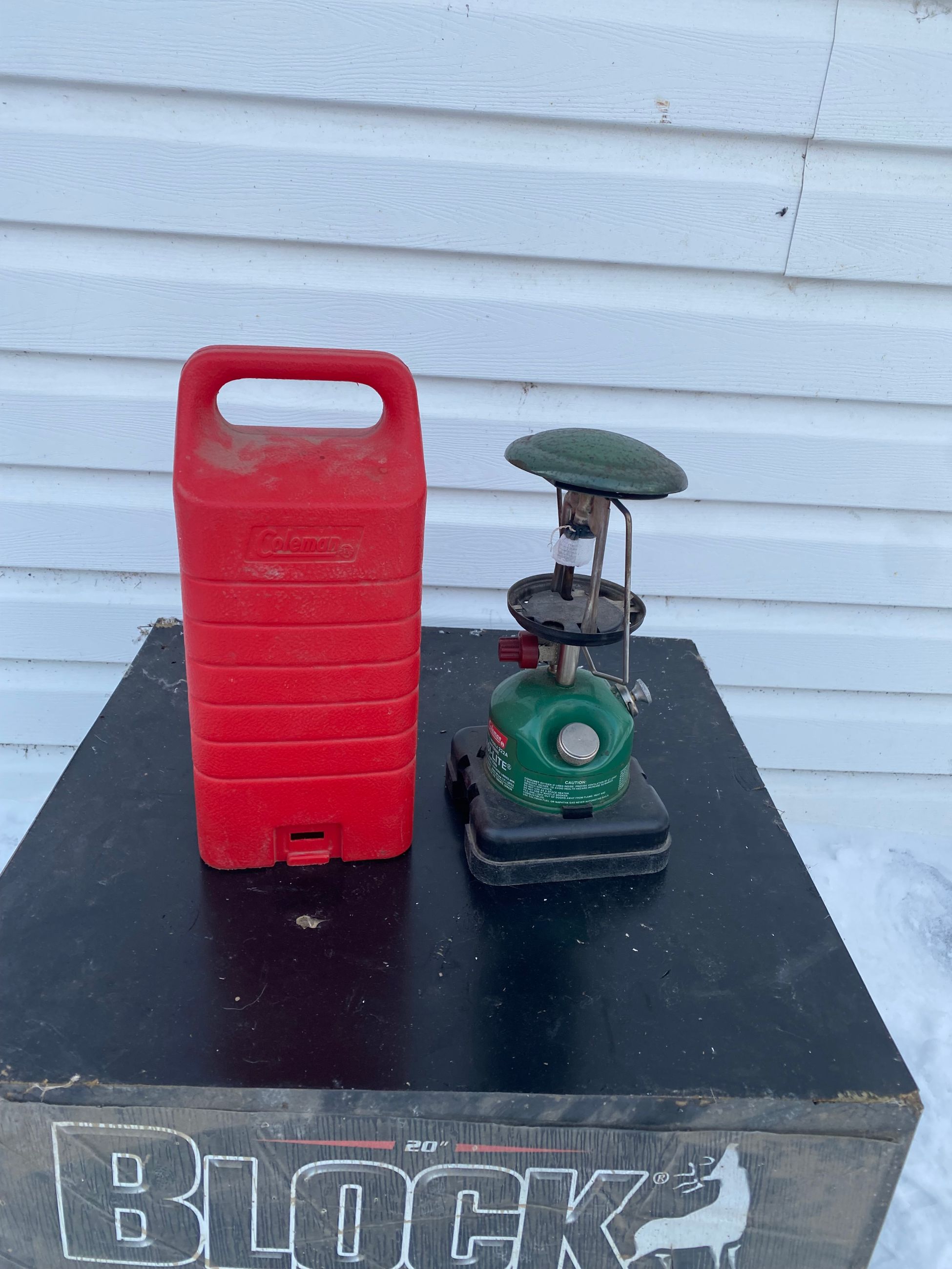 Photo of Colman lantern for camping