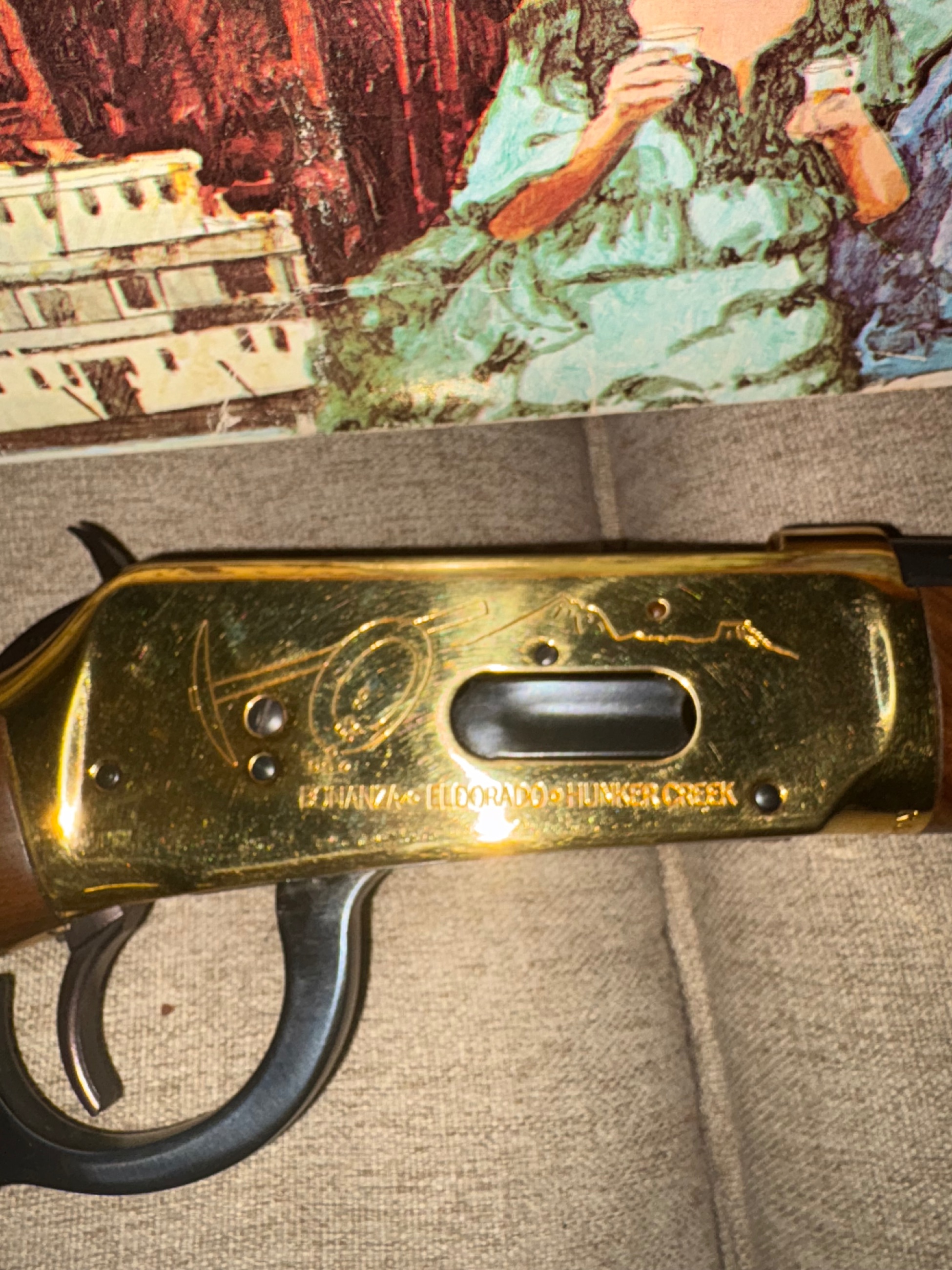 Photo of Commemorative Klondike Gold Rush 30/30 lever action