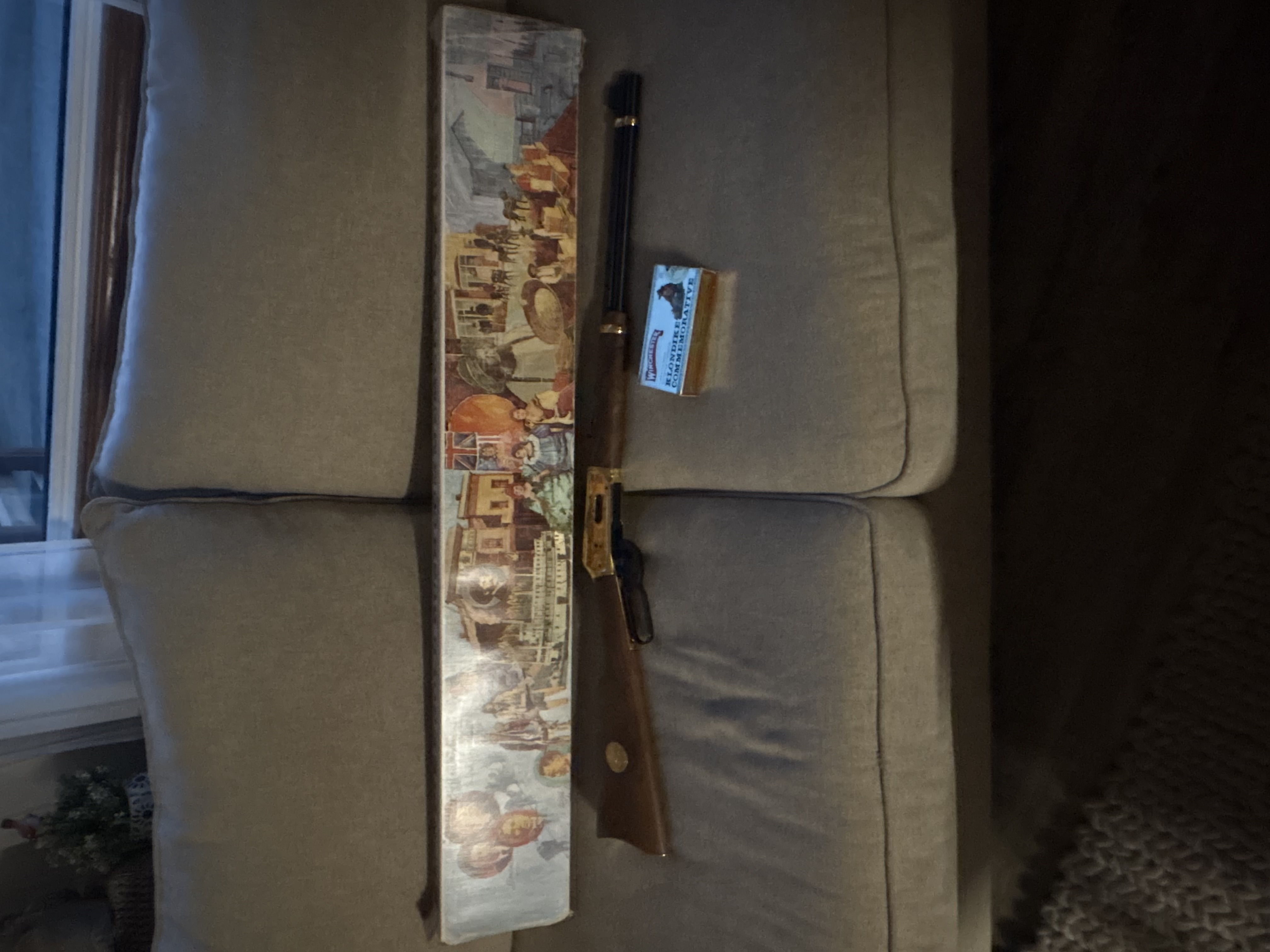 Photo of Commemorative Klondike Gold Rush 30/30 lever action